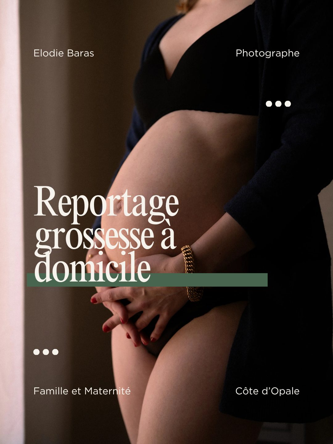 Reportage photo grossesse à domicile : La douceur d'un souvenir intimiste à Wimereux