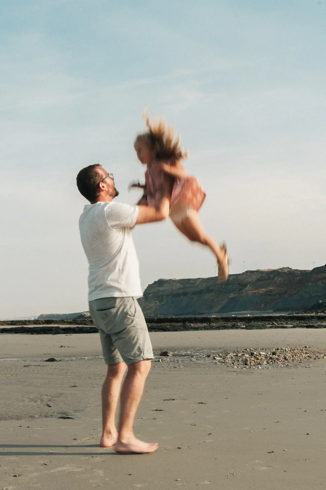 séance photo famille sur la plage de wimereux