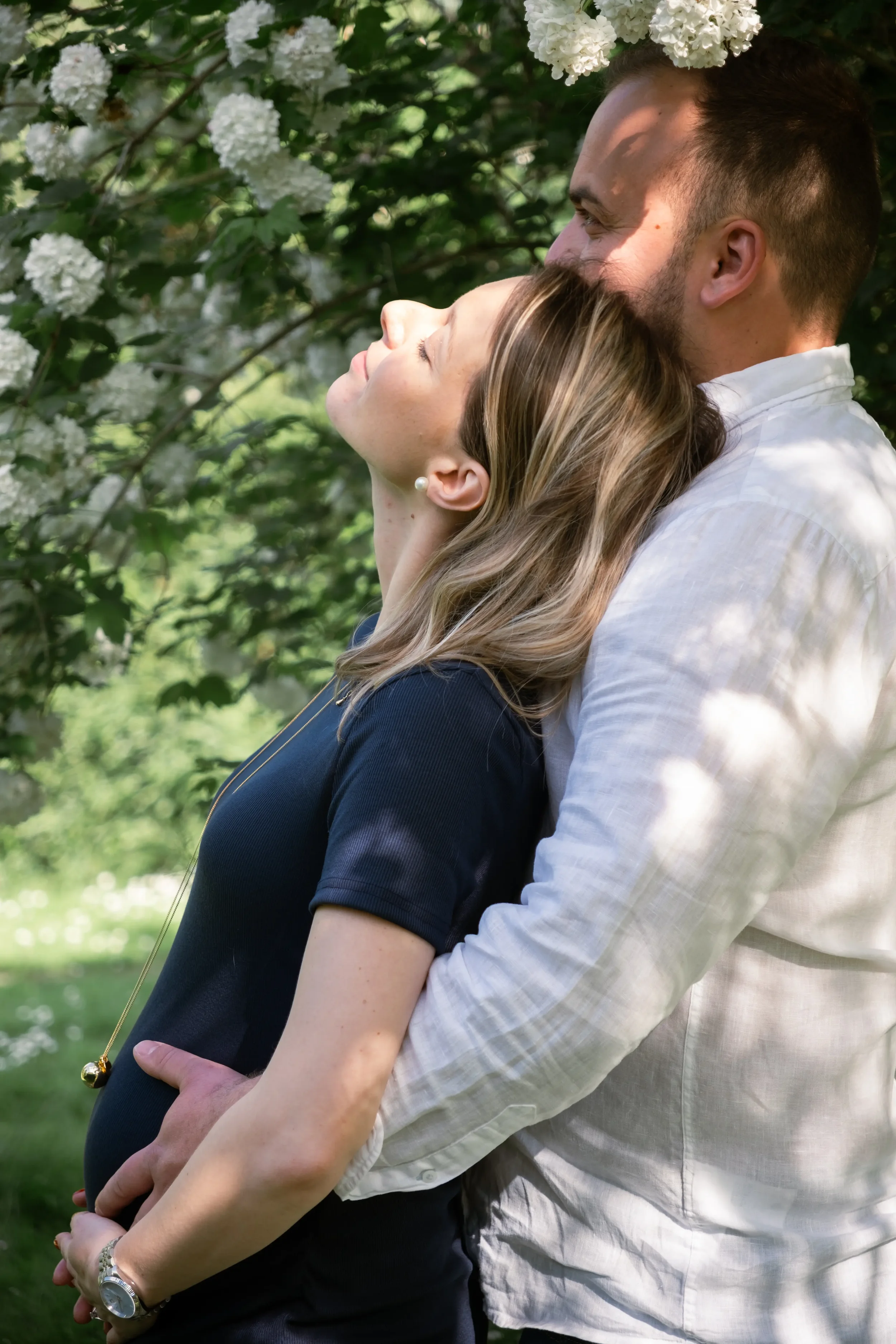 séance photo couple grossesse a domicile a wimereux