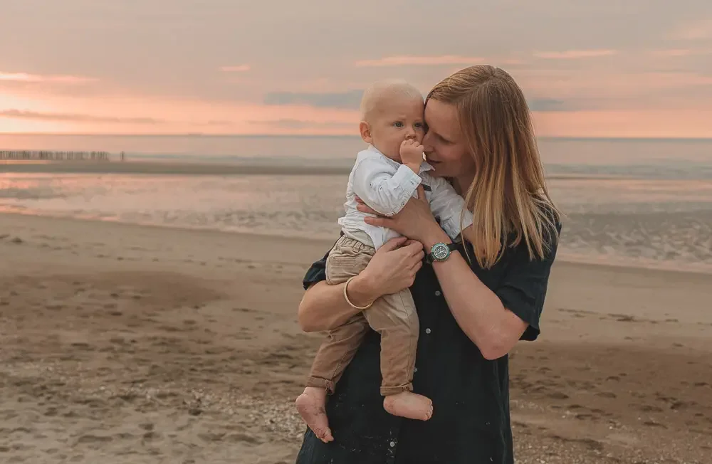 séance photo sur la plage de Wissant