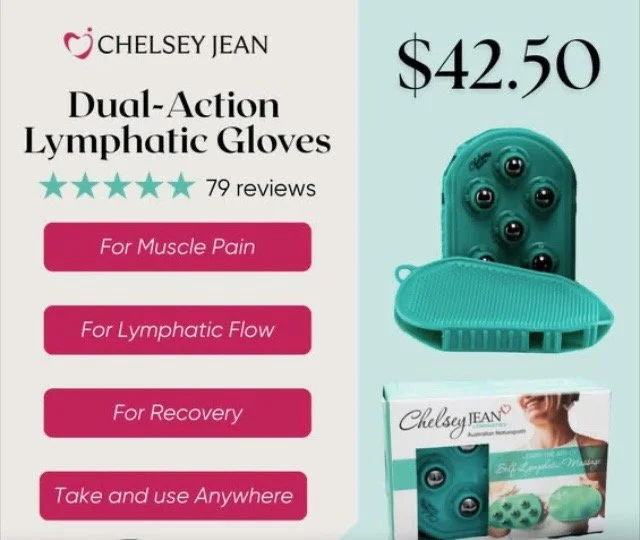 Dual Action Lymphatic Gloves