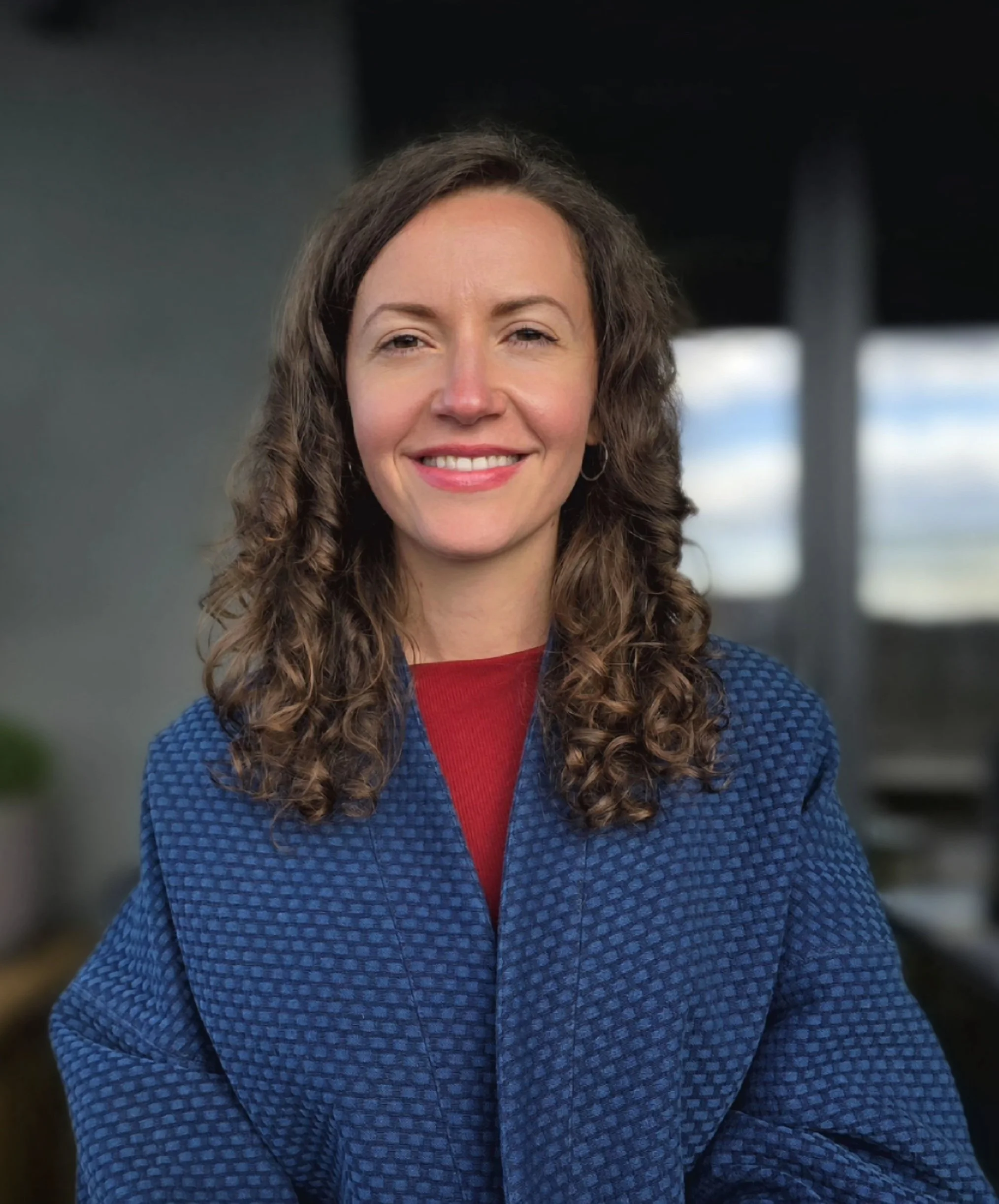 Happy welcoming dietitian