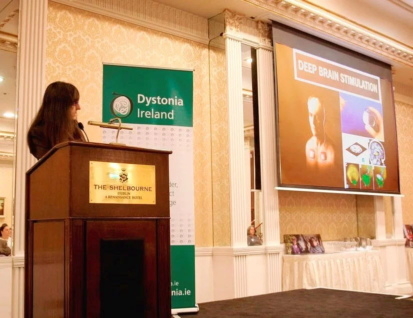 Professor Elena Moro, The Irish Dystonia Research Group at the Dystonia Ireland Conference, 2016
