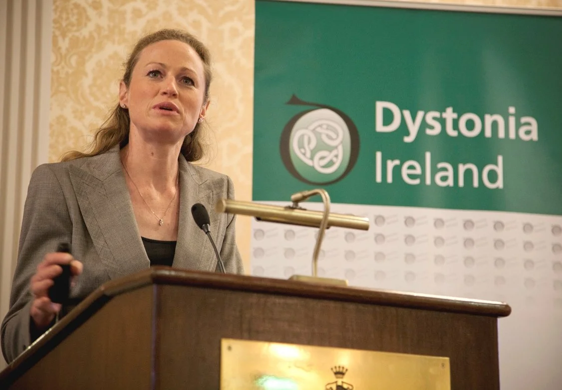 Dr. Rebecca Beck, The Irish Dystonia Research Group at the Dystonia Ireland Conference, 2016