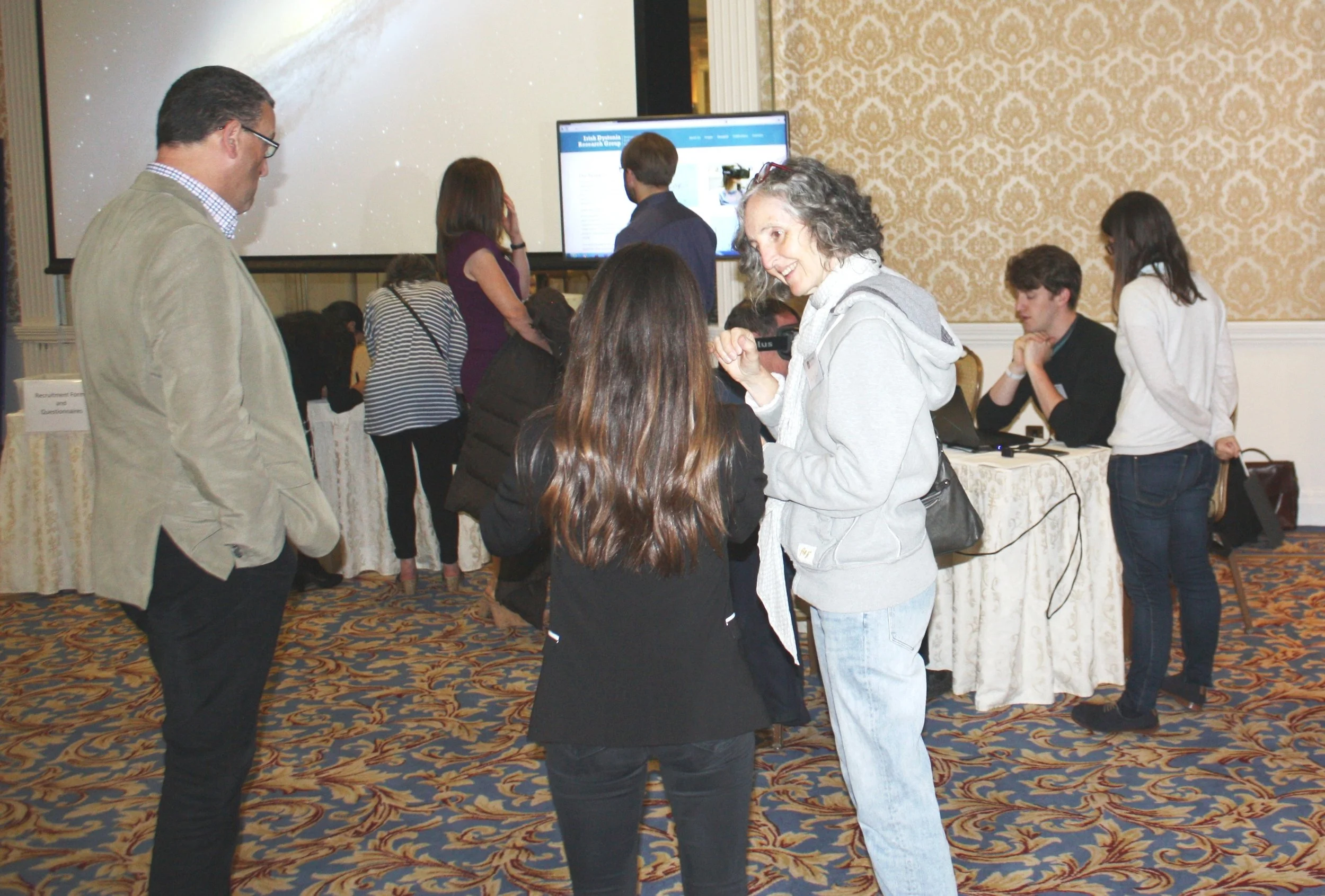 The Irish Dystonia Research Group, sharing our research at the Dystonia Ireland Conference, 2016