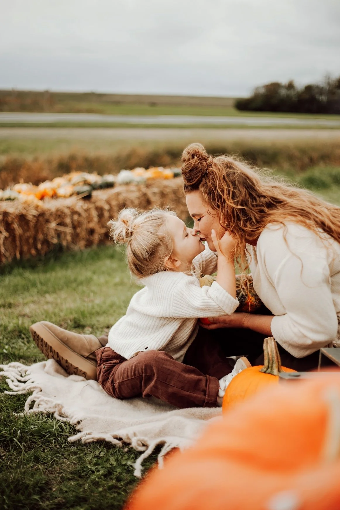 Herfst minishoot bij de pompoenkar | Fotograaf Zierikzee
