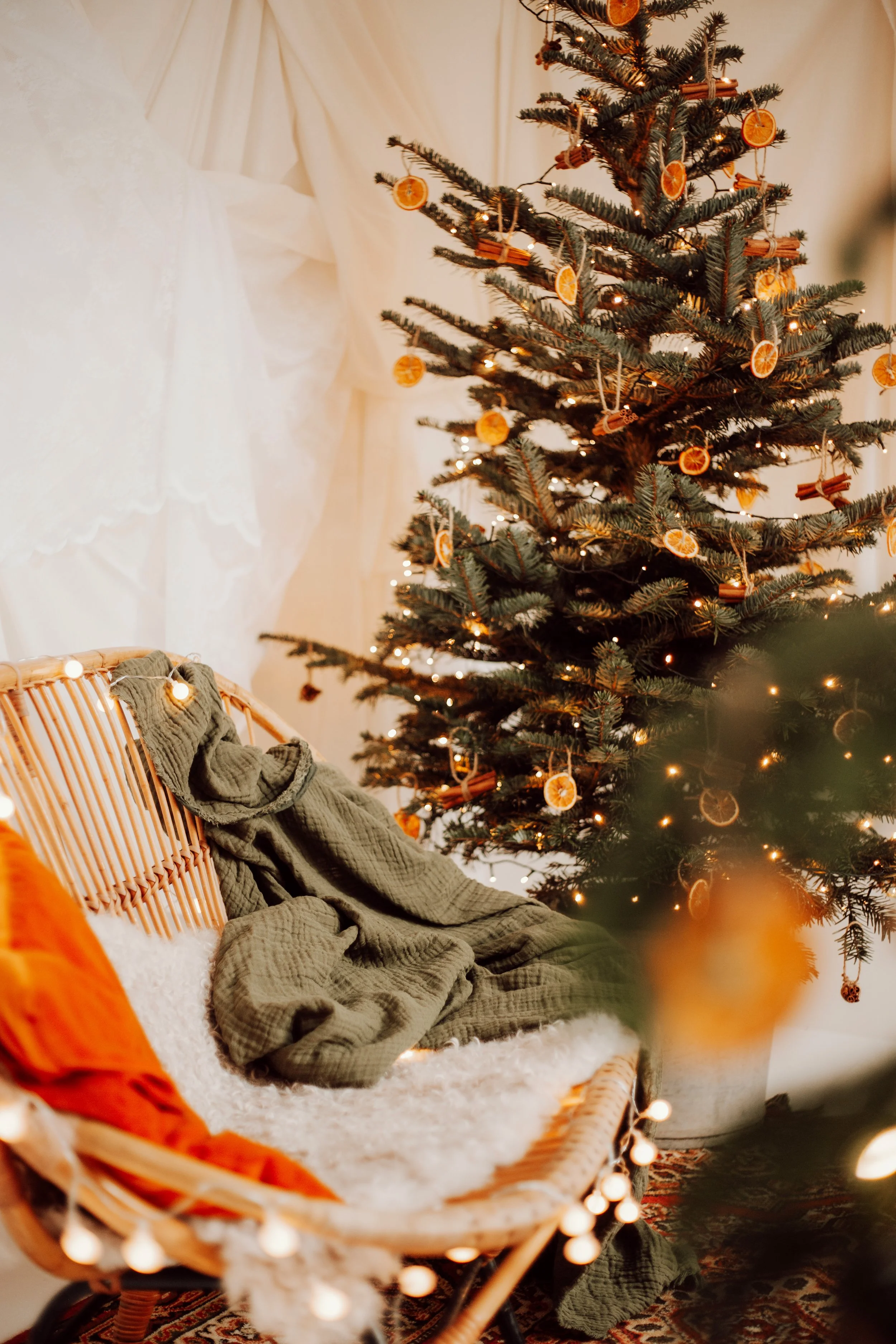 kerstminishoot in de studio Zeeland
