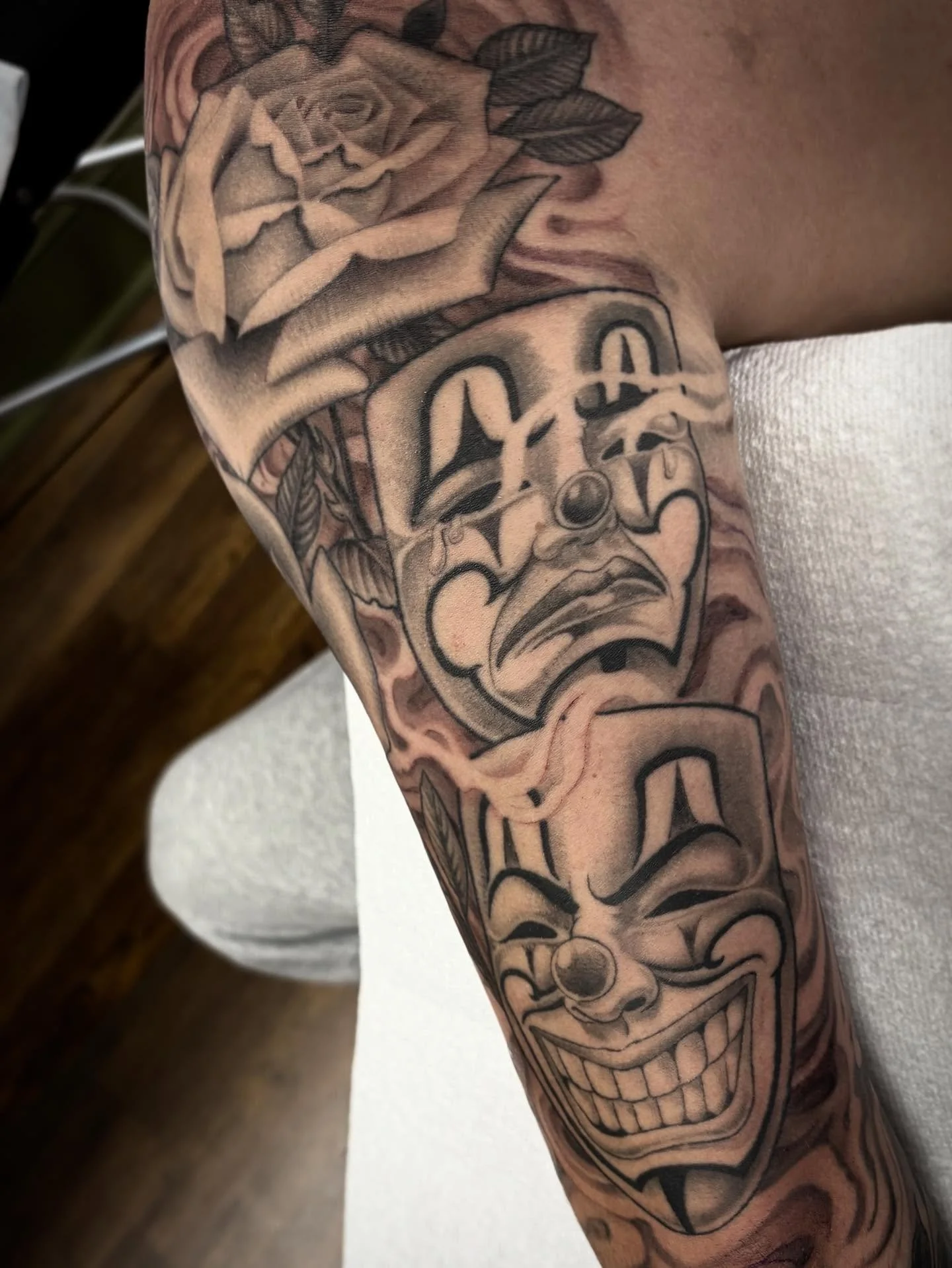 Some healed some fresh. Some old some new.  I am catastrophically behind in scheduling. Please stop by the shop in person on Mondays and Tuesdays to schedule. Thanks as always for getting tattooed by me #havertownelectrictattoo