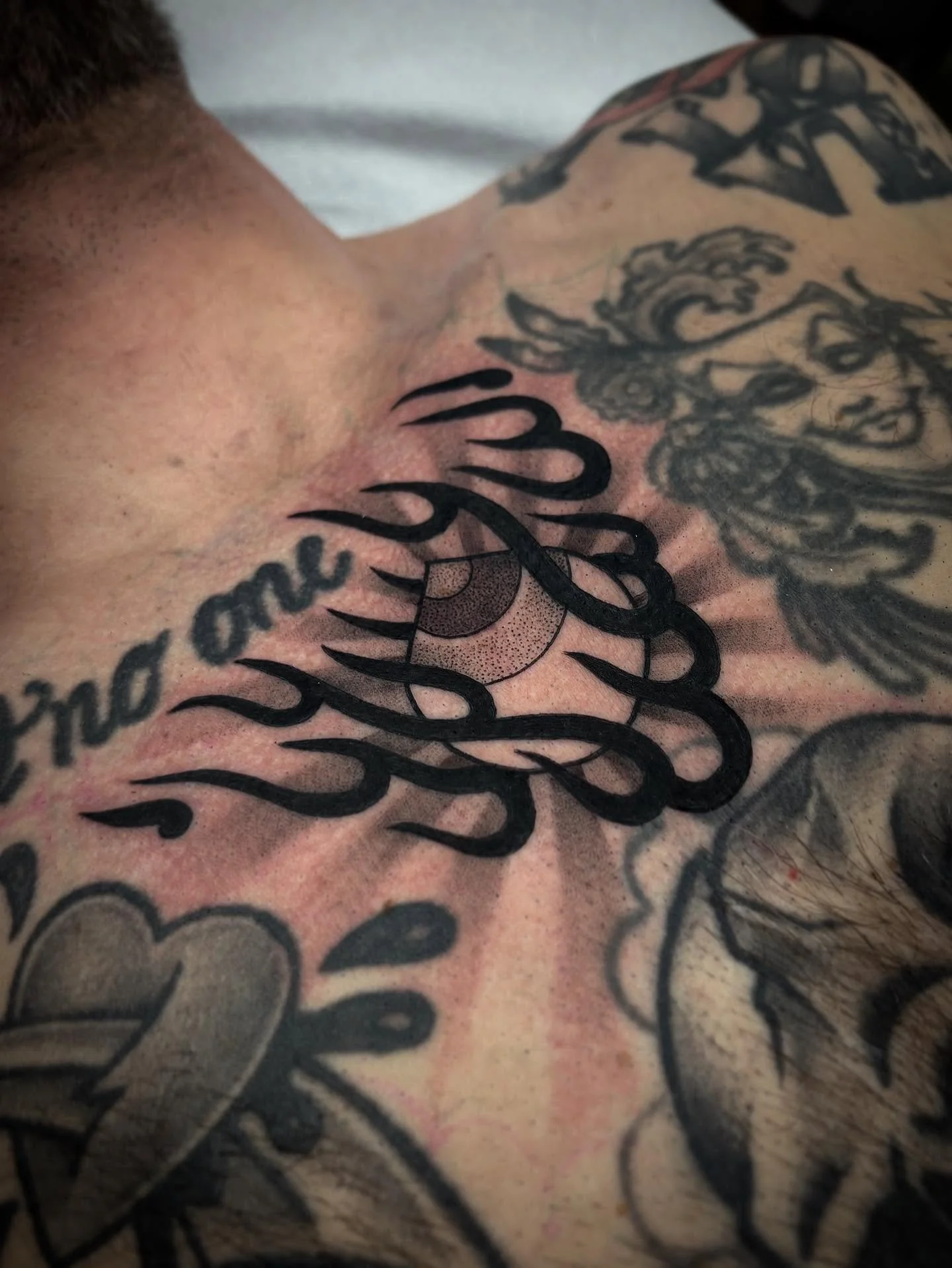 Filling space, letting go #havertownelectrictattoo