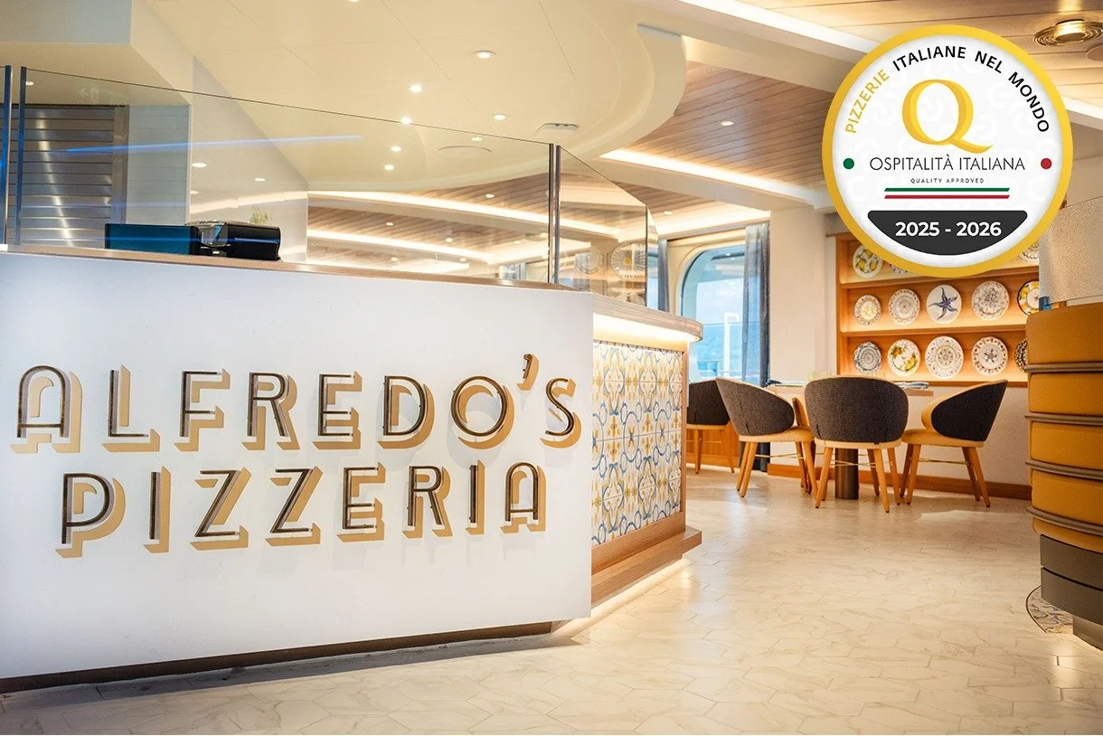Princess Cruises’ Alfredo’s Pizzeria Wins Prestigious Italian Food Award