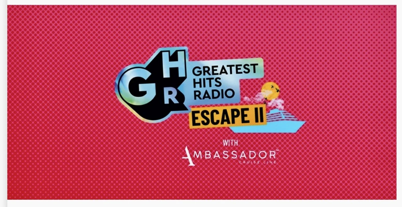 The Greatest Hits Radio Escape II onboard Ambassador Cruiselines