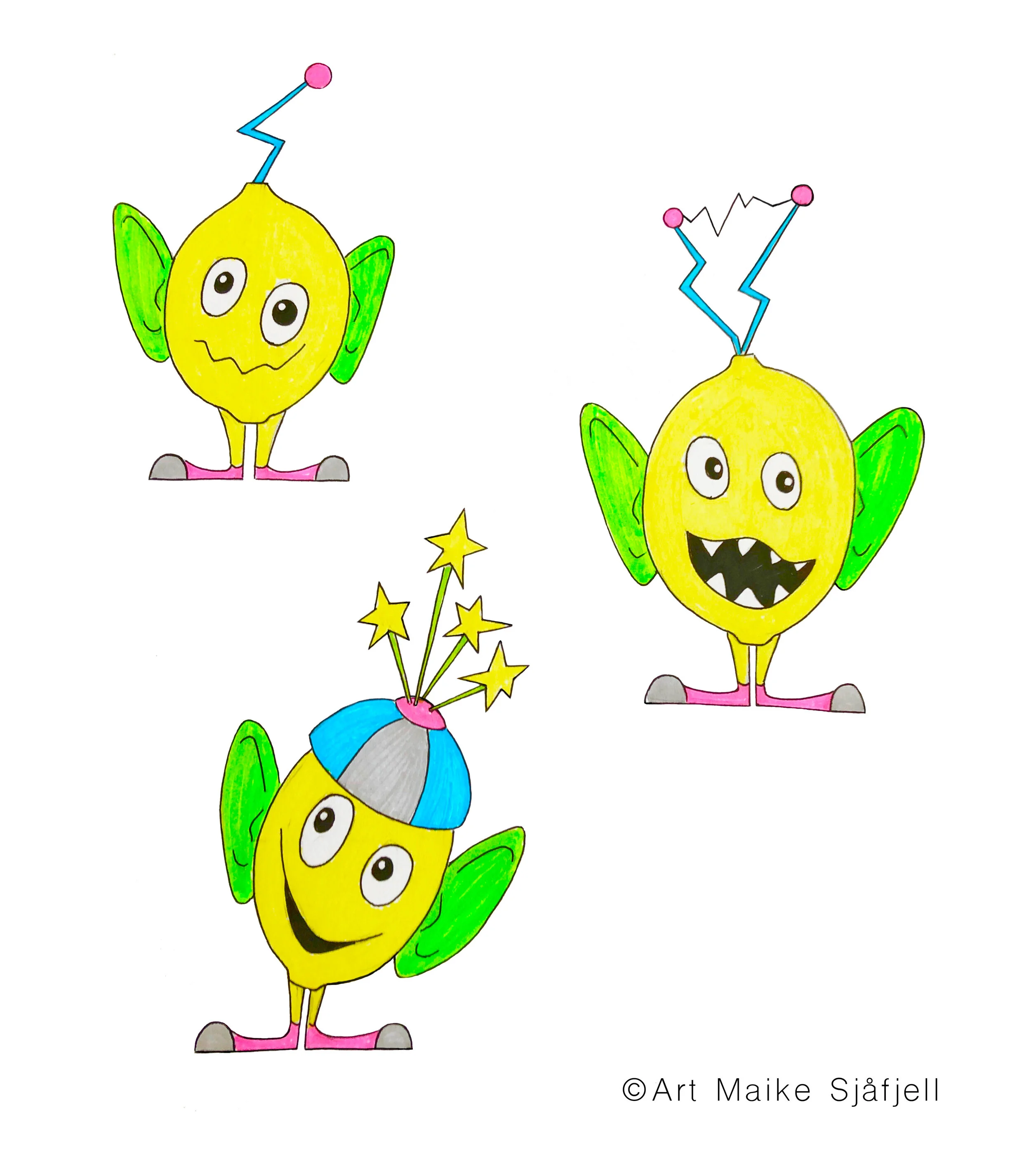 Citrolinos med sine søte radarørene