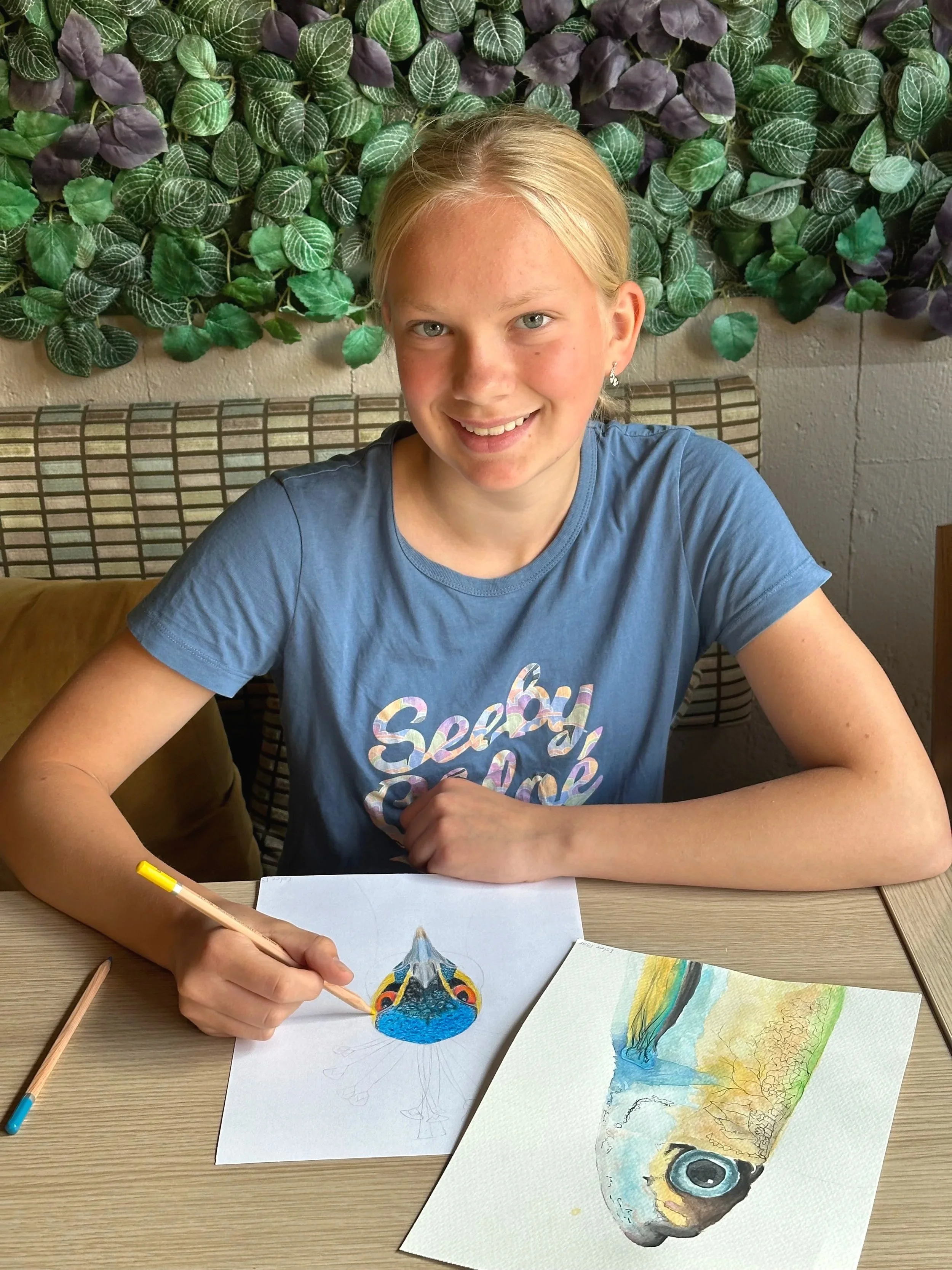  Hva skjer i Oslo Akriv i Oslo Tegnekurs og malekurs med Maike Sjåfjell i regis av Oslo Kunstakademi 