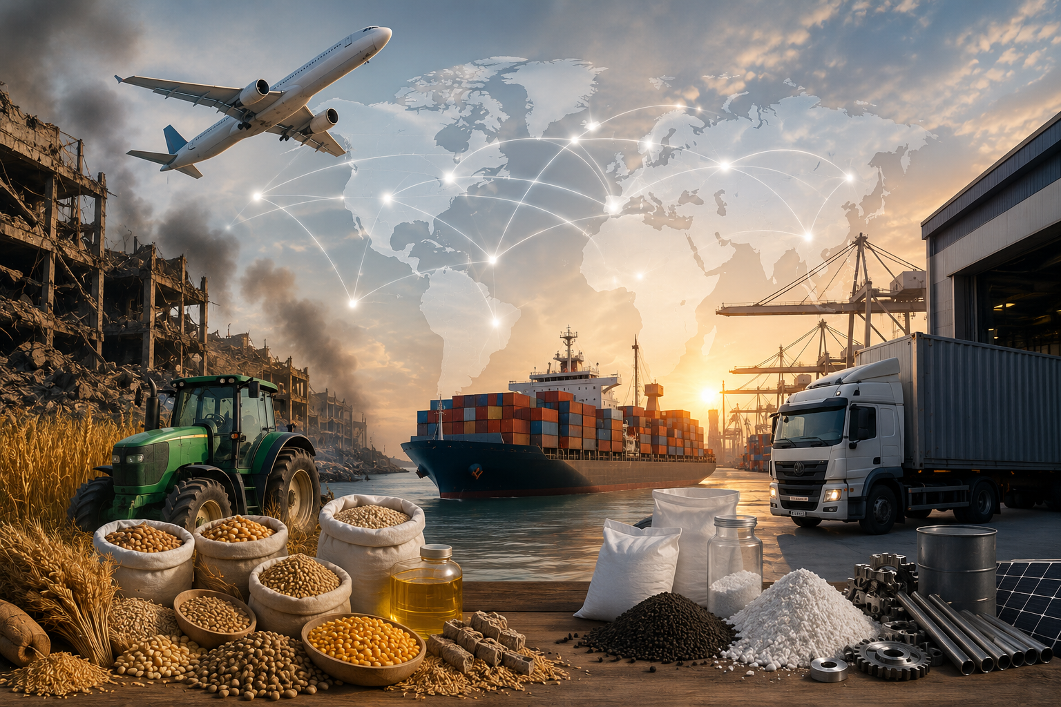 Supply Chain Resilience During Conflict: IEGT‑LLC’s Multi‑Origin Strategy for Food, Feed, and Industrial Materials