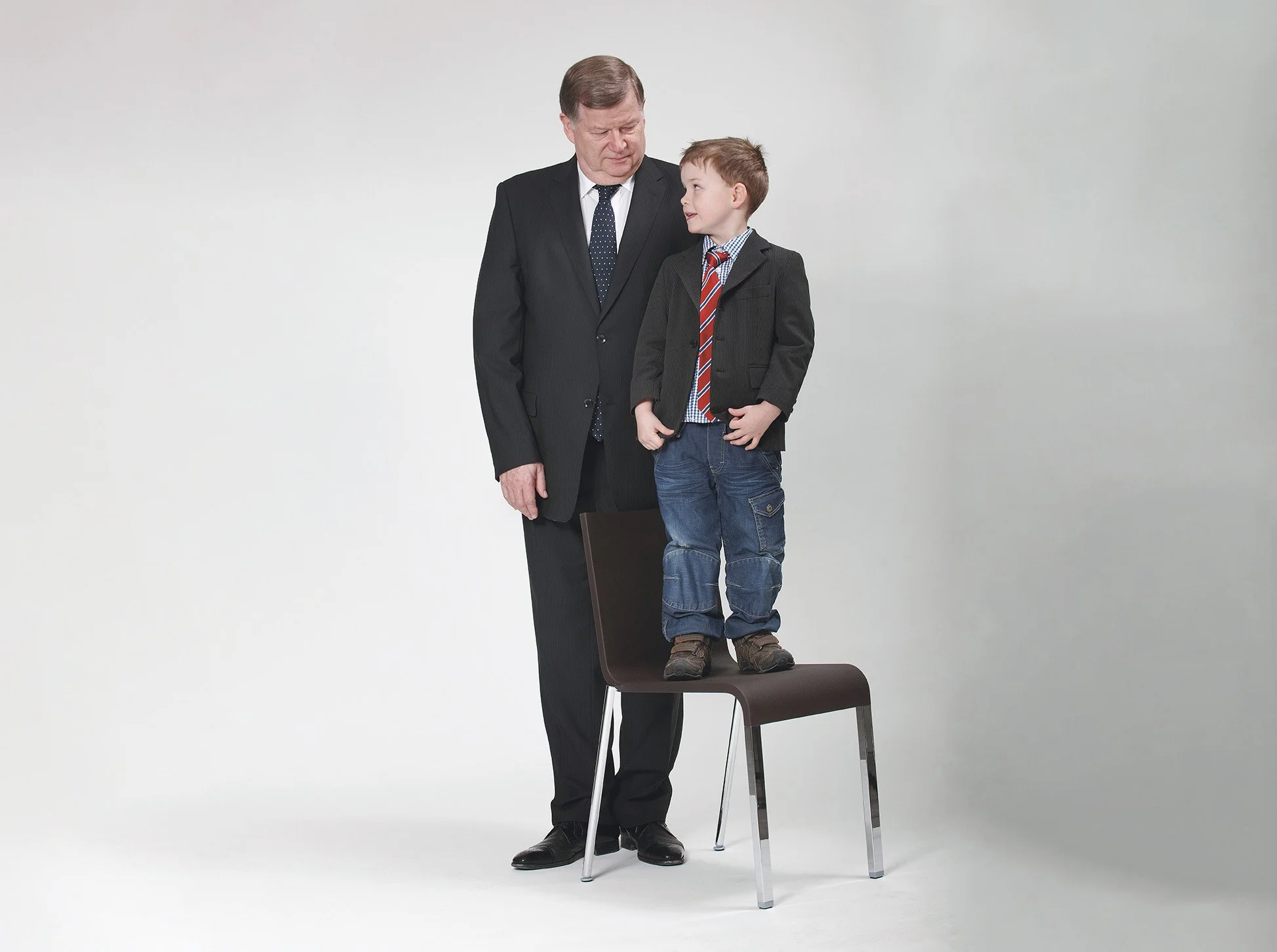 2008 - Peter Rapp und sein Enkel Nicolas Rapp Ohmann