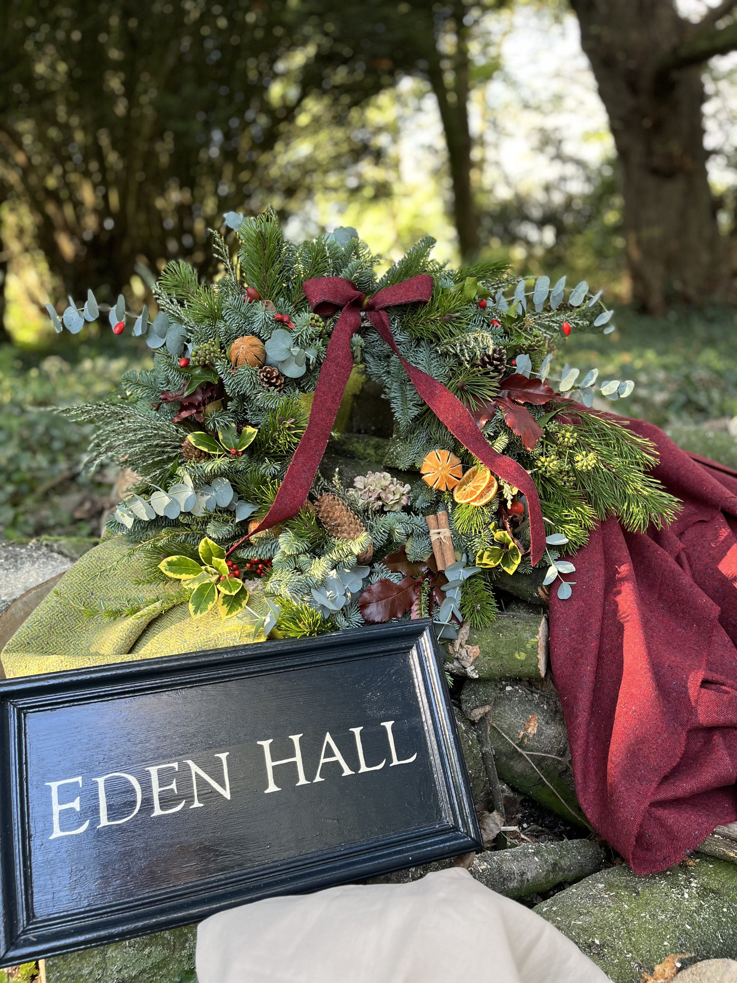 Festive Natural Wreath Workshop - Sat Dec 5th 2026 - 11am-1.30pm