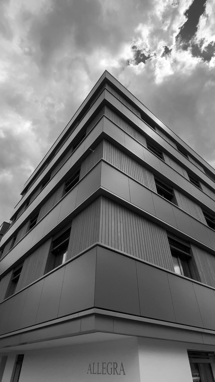 studio ombré realisiert die Lichtplanung für ein neues Mehrfamilienhaus in Weinfelden, Schweiz mit Büchel Neubig Partner Architekten.