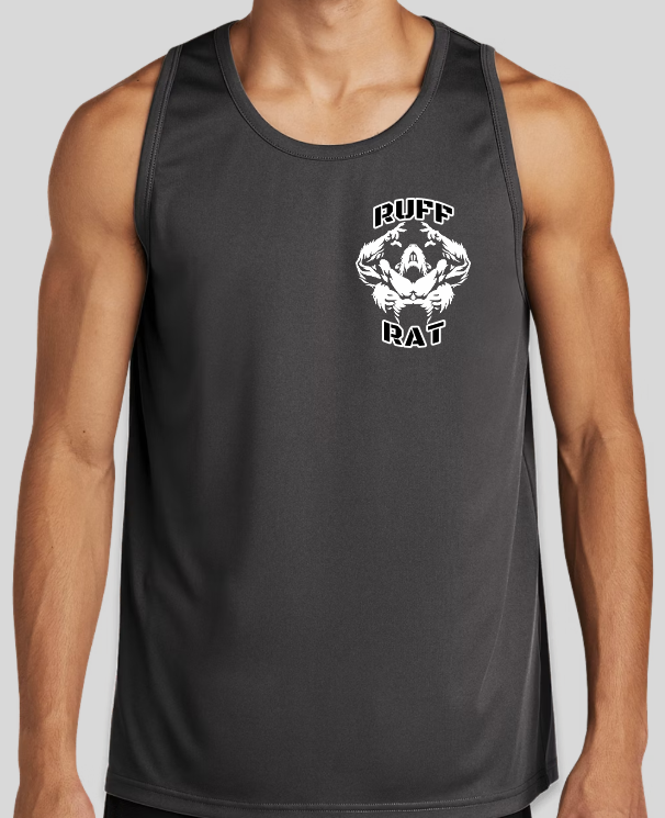 Ruff Gym Rat Grey Sleeveless