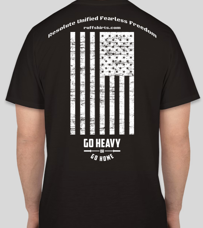 Ruff Gym T-Shirt Black Back.png