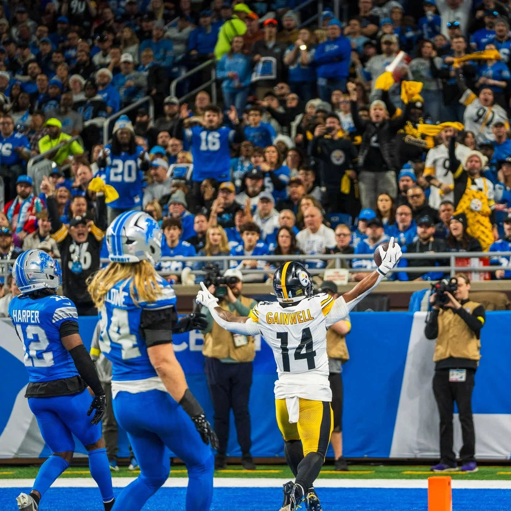Steelers vs Lions