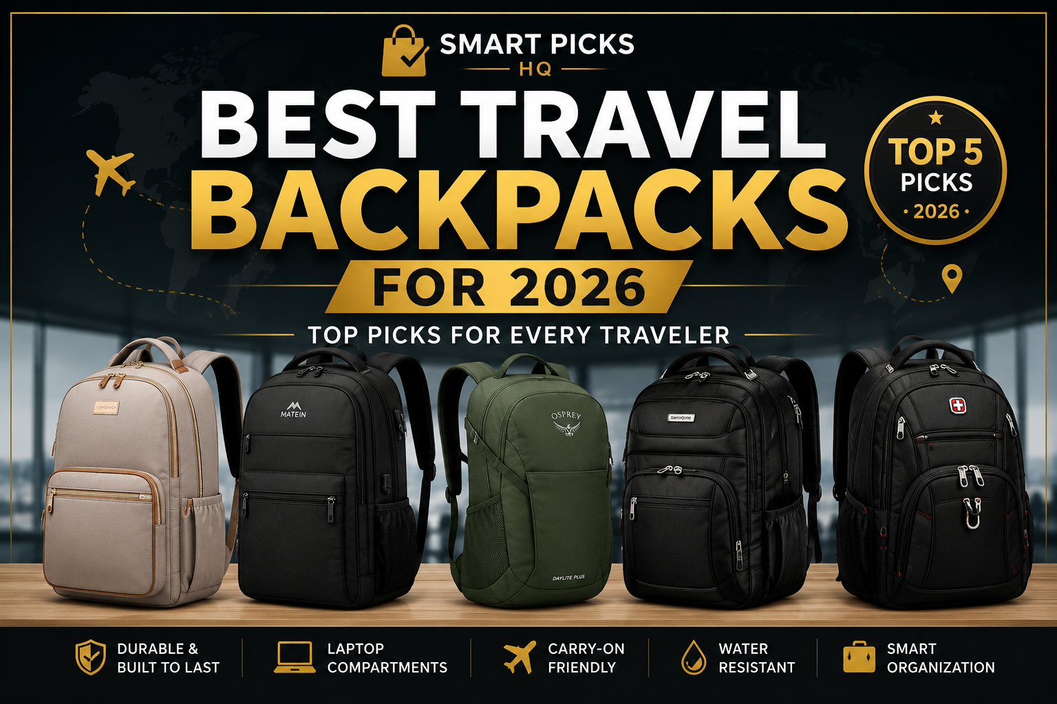 Best Travel Backpacks for 2026: Top Picks for Every Traveler