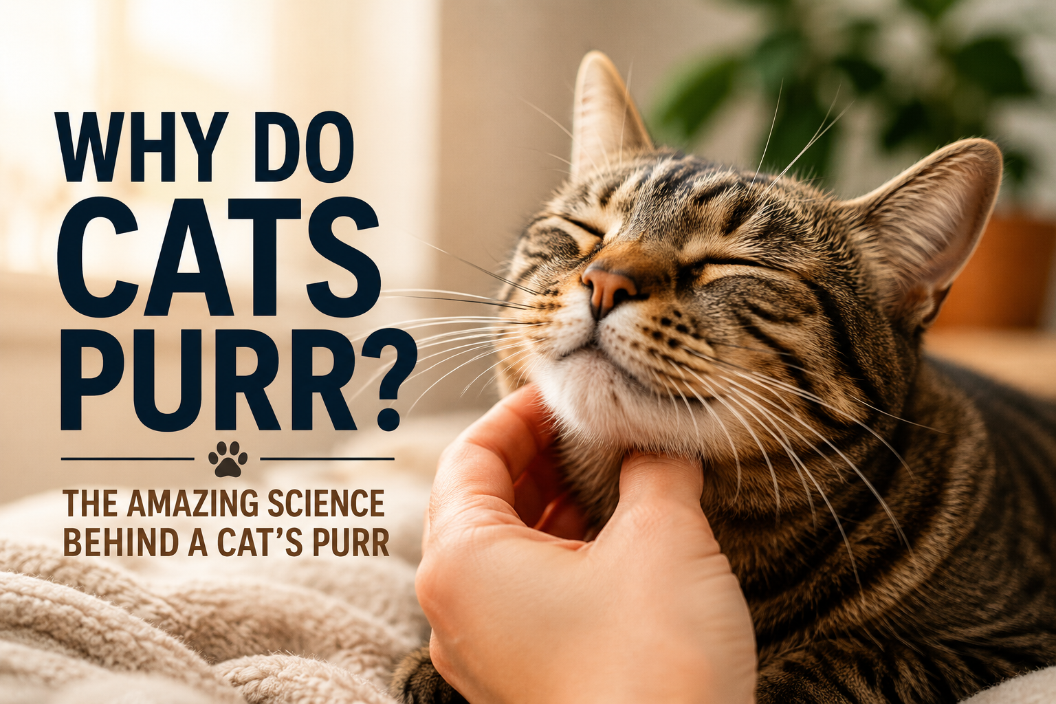 Why Do Cats Purr? The Amazing Science Behind a Cat's Purr