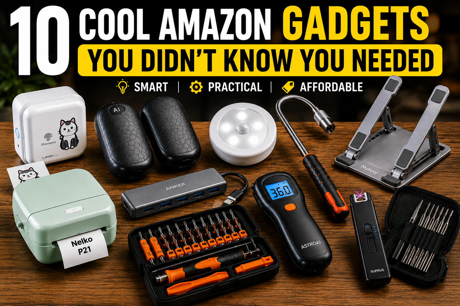 10 Cool Amazon Gadgets You Didn't Know Existed (2026 Edition)