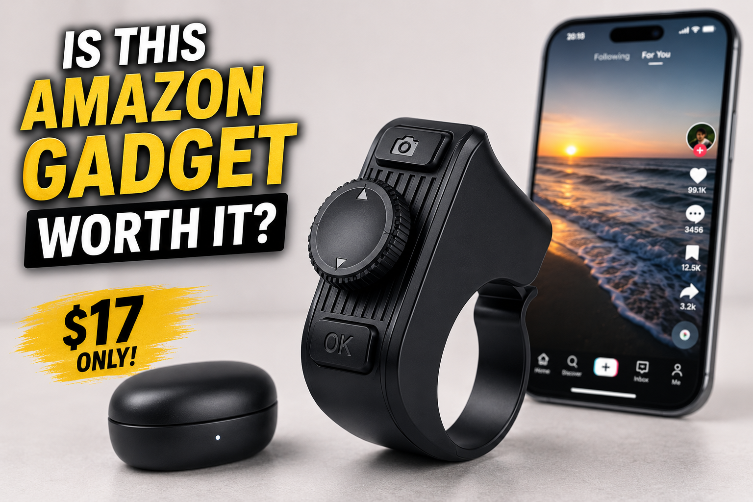 The $17 Amazon Gadget That Lets You Control Your Phone Hands-Free