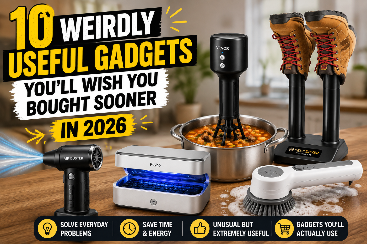 10 Weirdly Useful Gadgets You’ll Wish You Bought Sooner in 2026