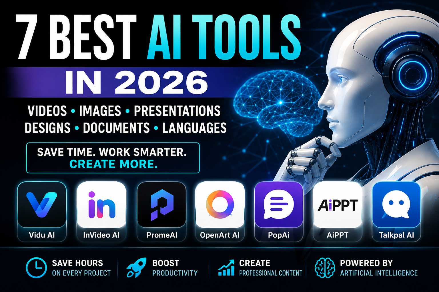 7 Best AI Tools in 2026 That Are Actually Worth Using