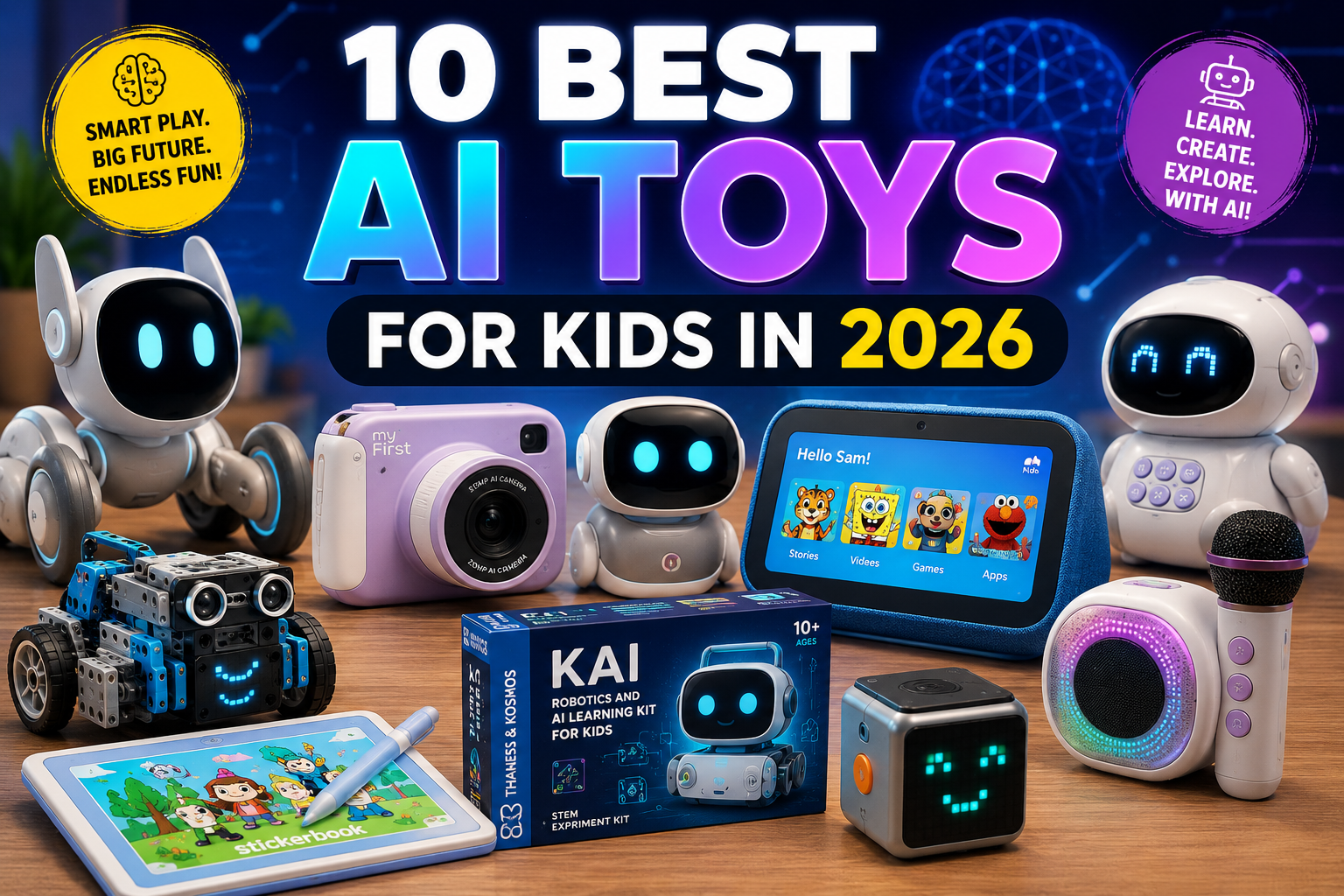 10 Best AI Toys for Kids in 2026