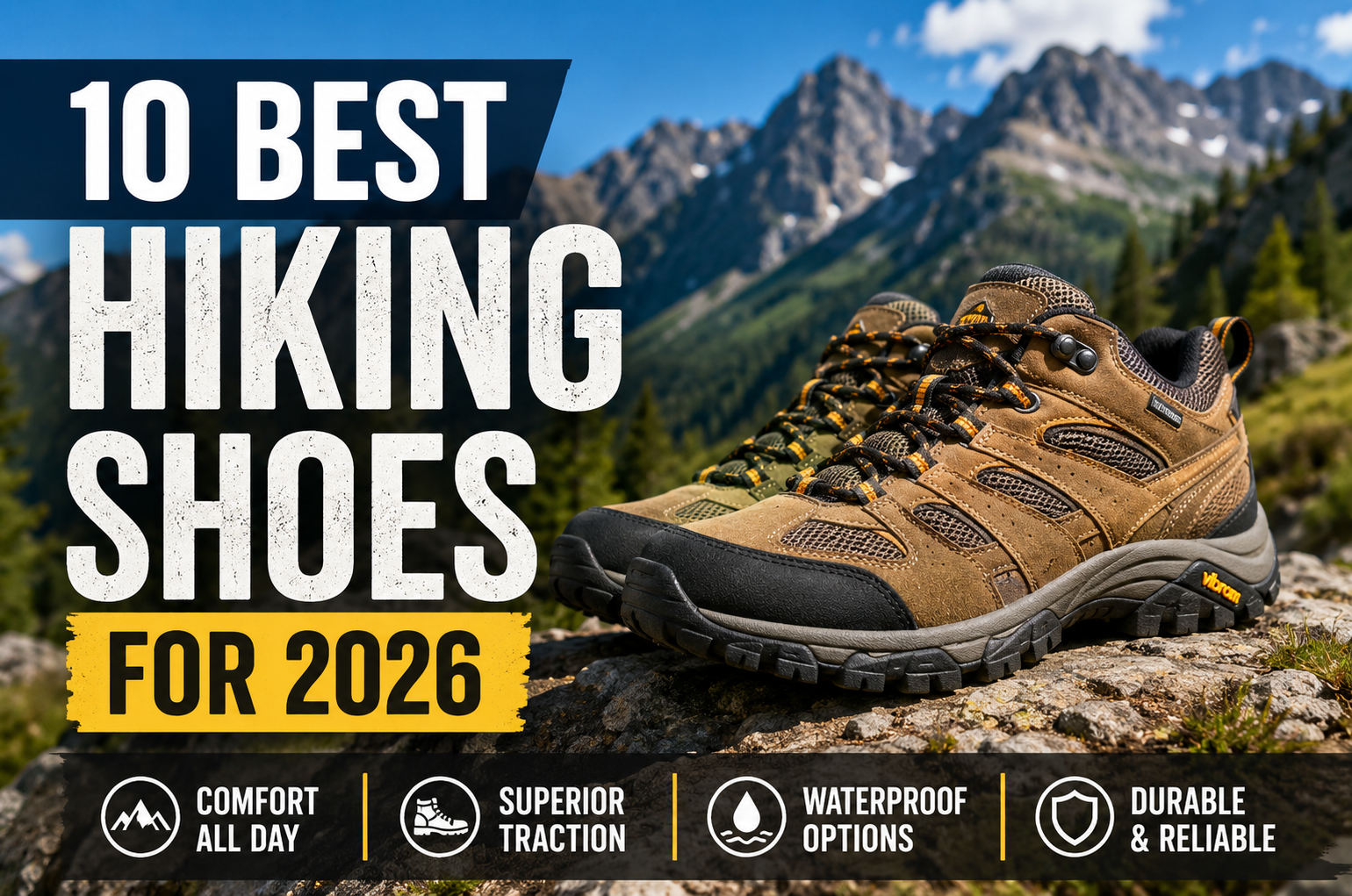 10 Best Hiking Shoes for 2026 – Top Picks for Every Trail
