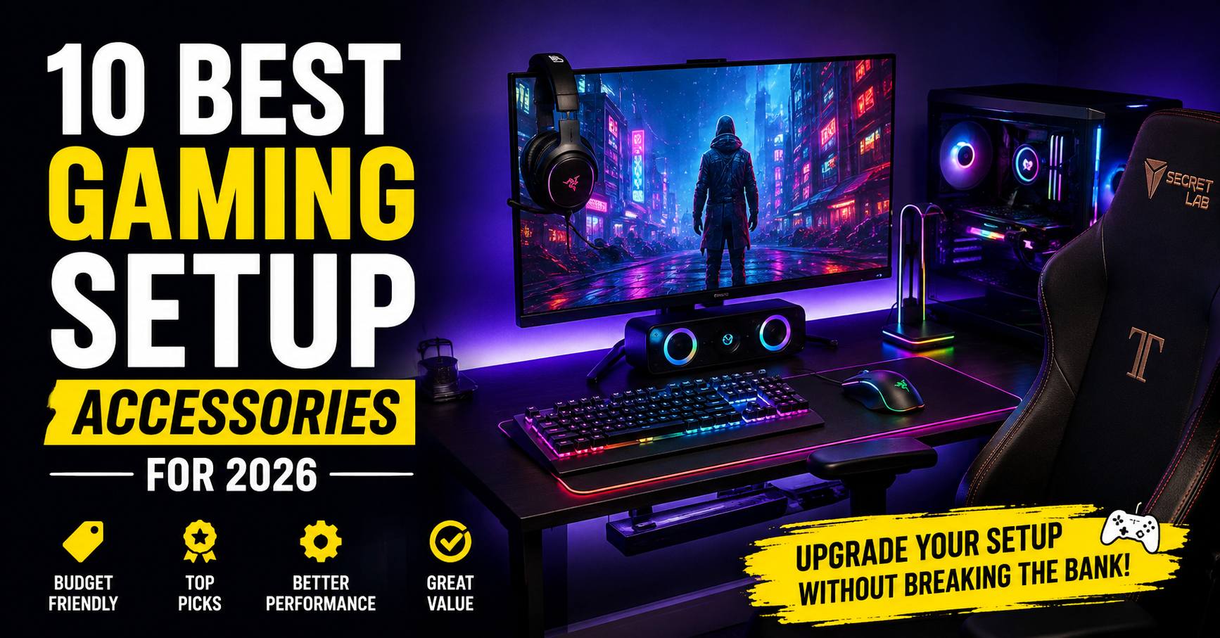 10 Best Budget Gaming Accessories for 2026