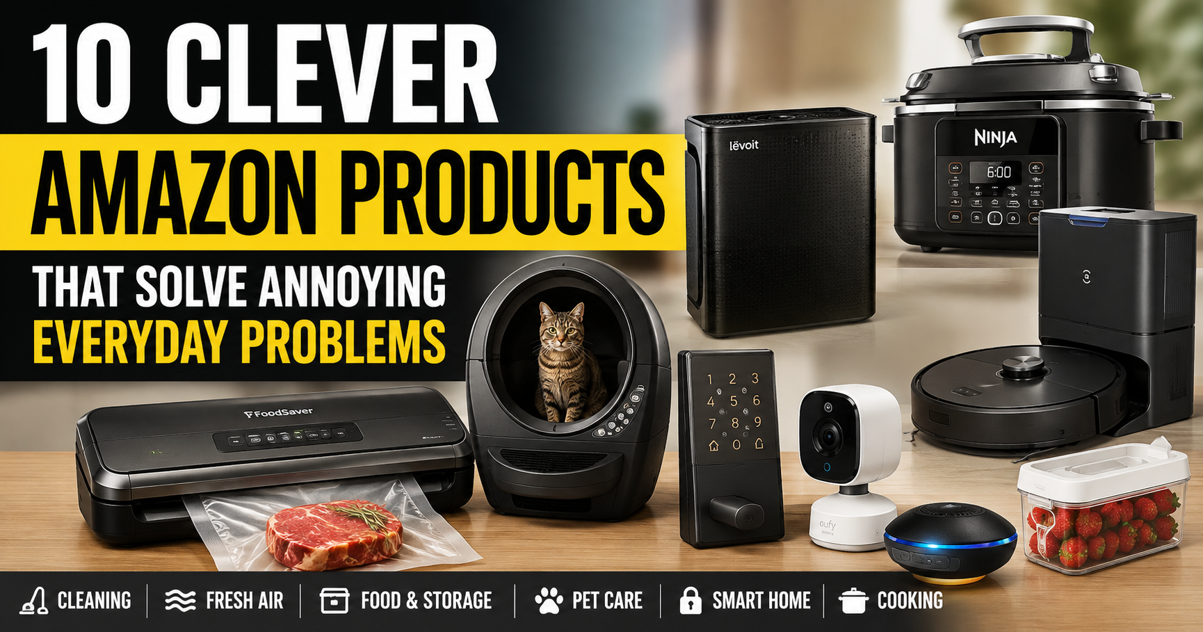 10 Clever Amazon Products That Solve Annoying Everyday Problems
