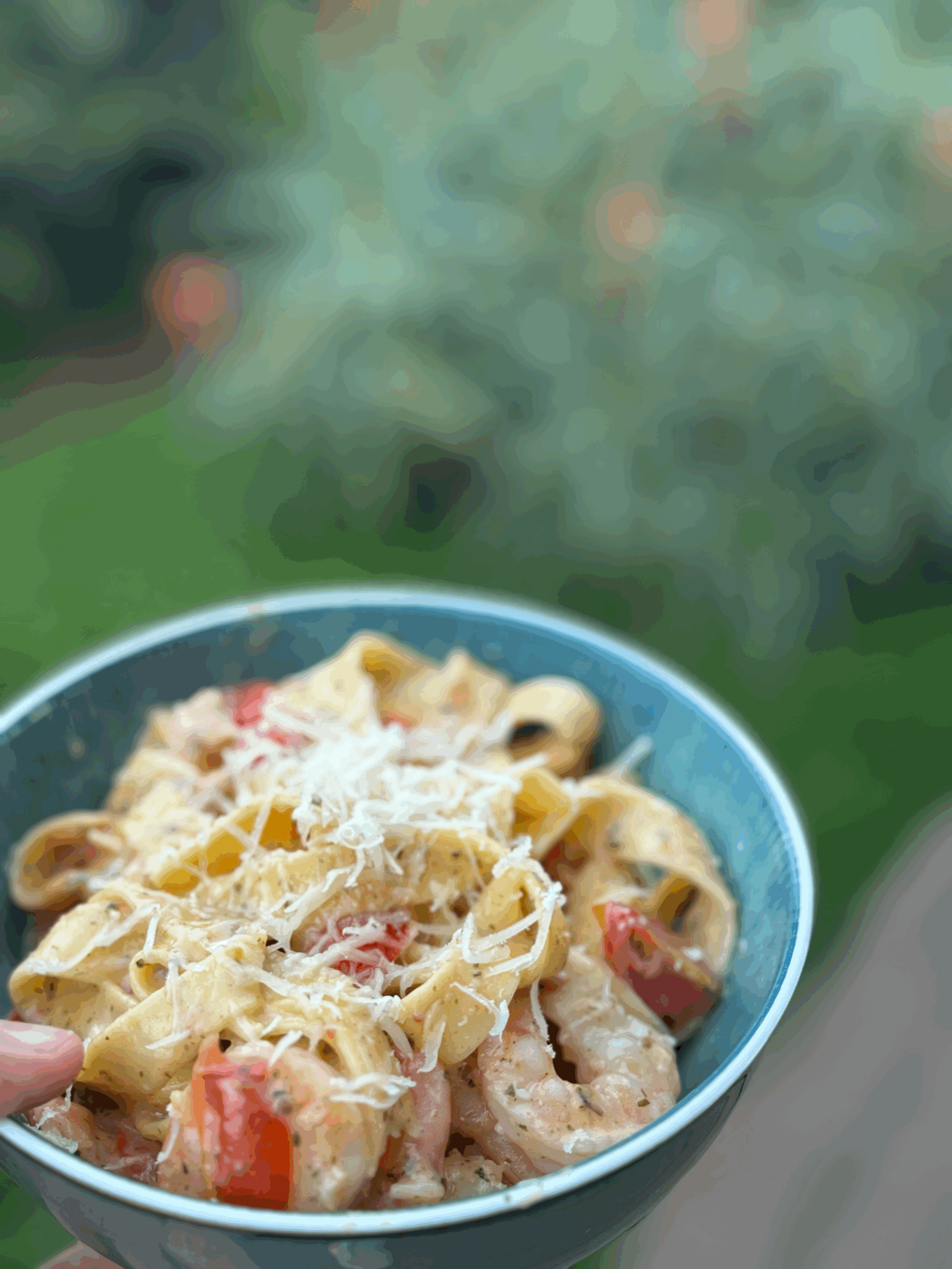 Garlic and Chilli Prawn Pasta