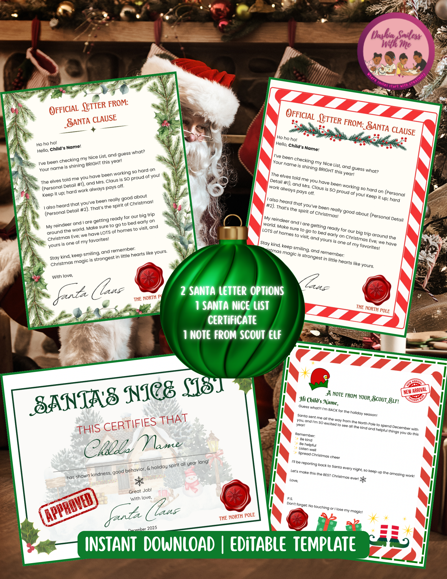 Etsy Listing Template - SantaElfLettersCertificate.png