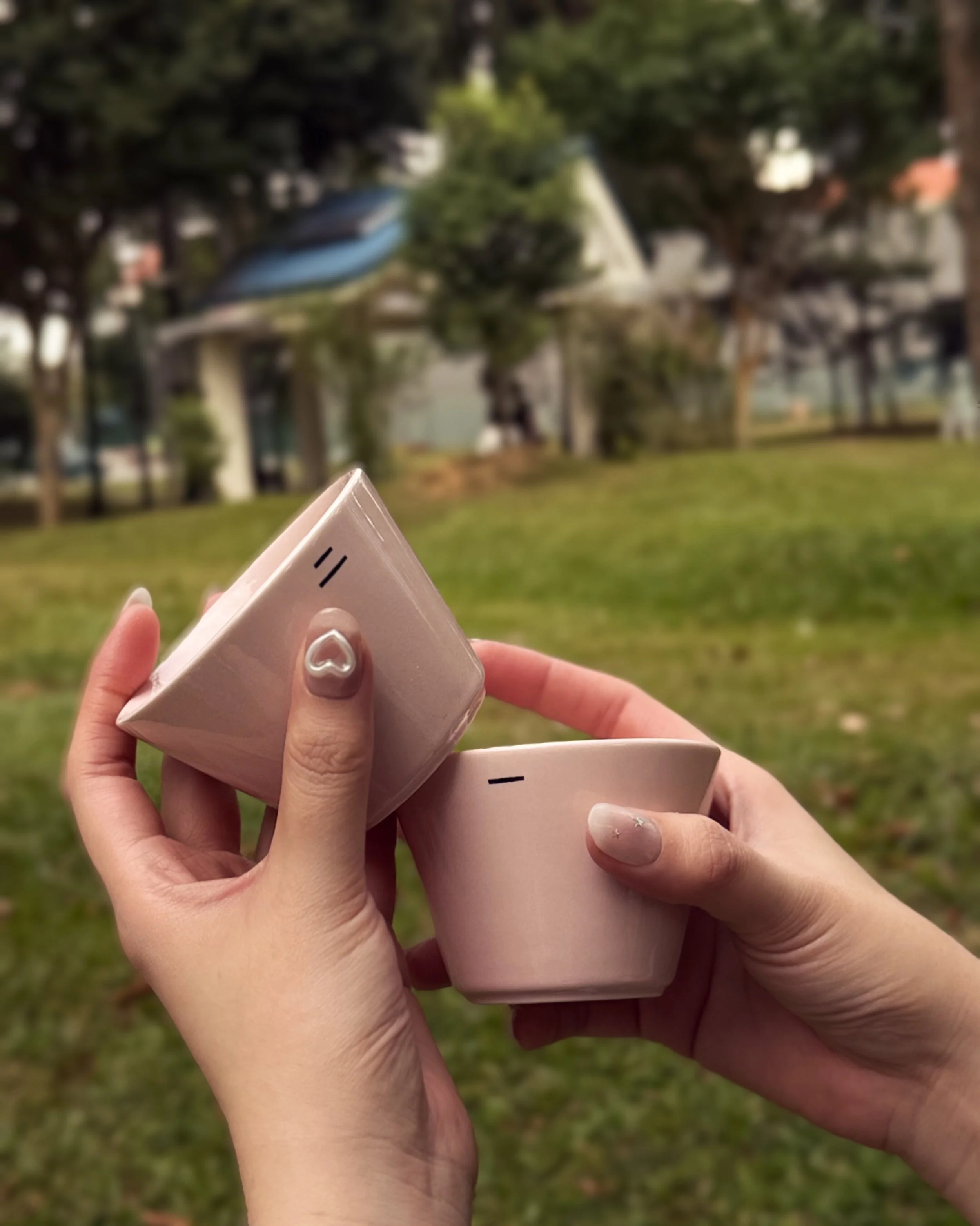 Ni Wares Toto - Set of 2 Dual Lipped Milk Cups