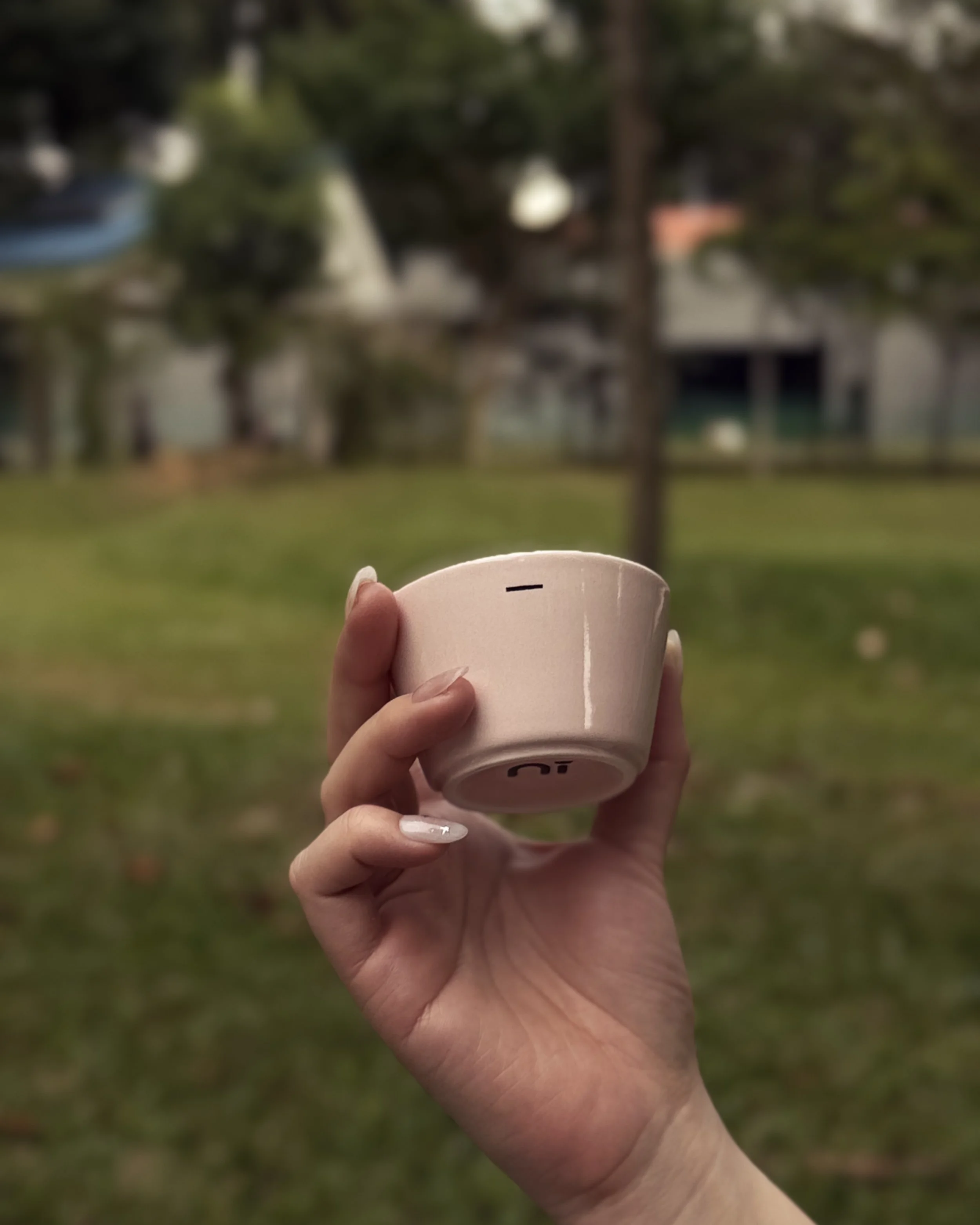 Ni Wares Toto - Set of 2 Dual Lipped Espresso Cups