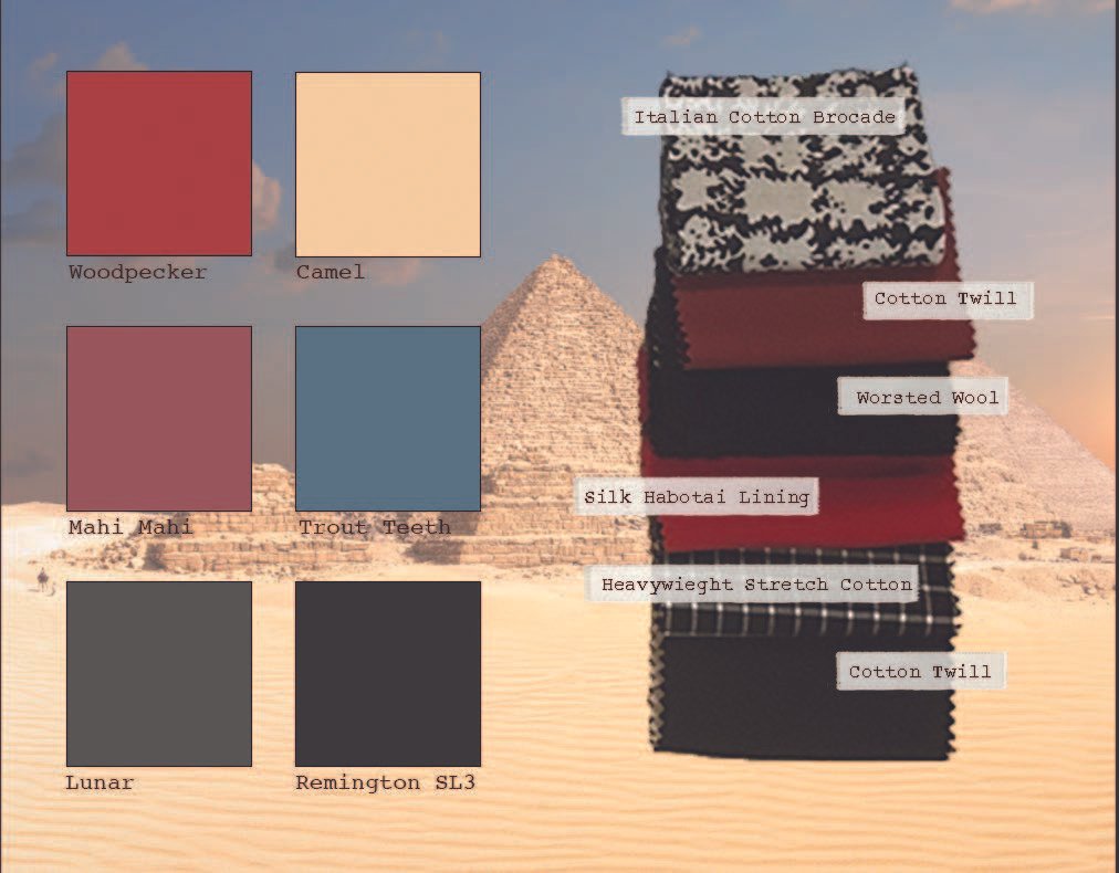The Last Outlaw: Colour and Fabric