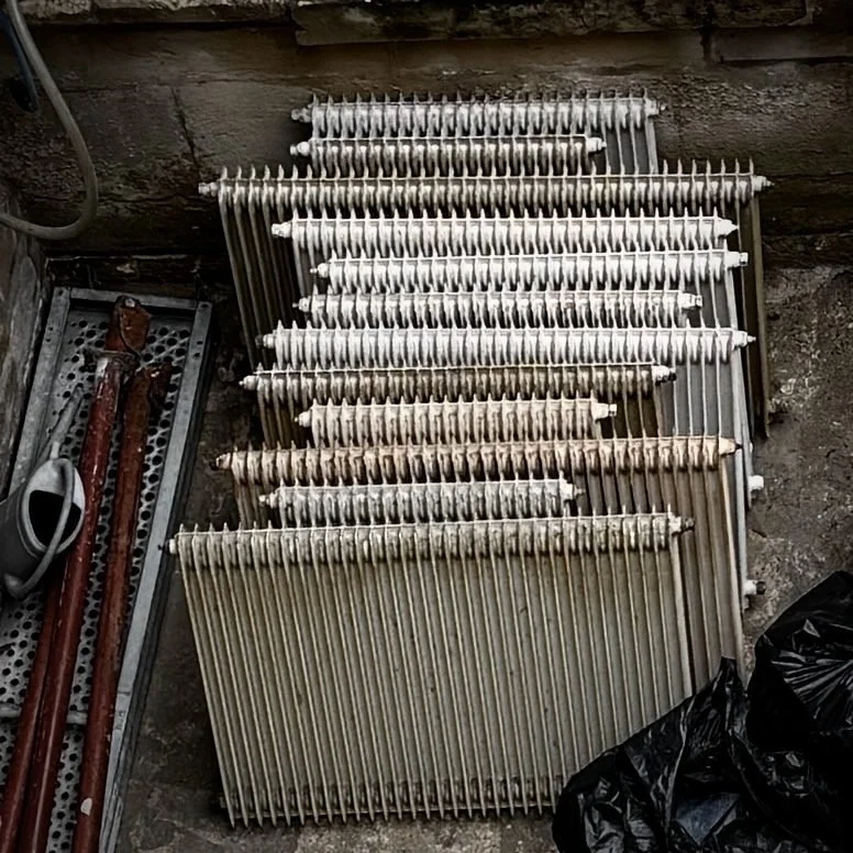 Thirty-eight radiators (and the art of stripping down)
