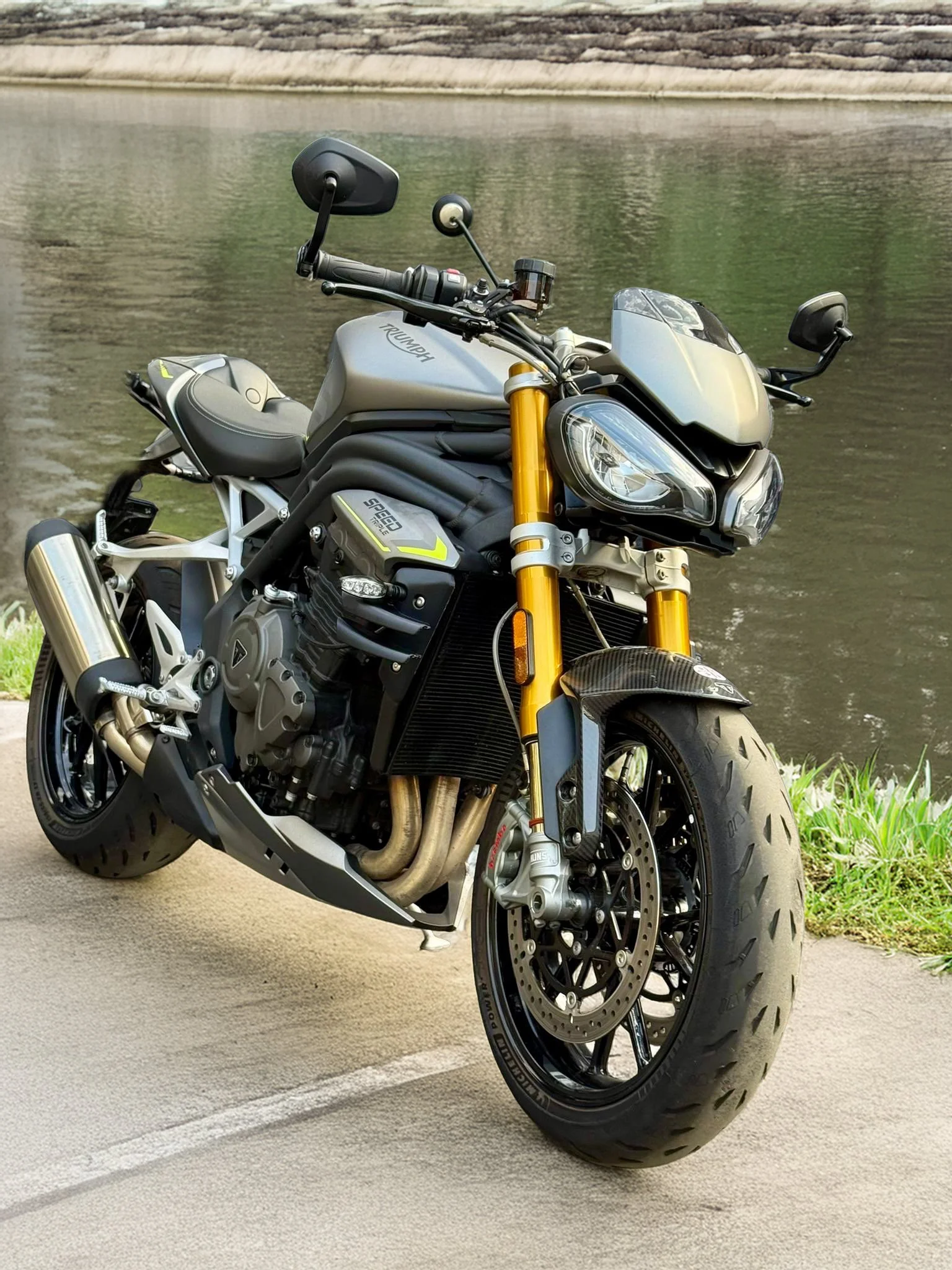 Ali laterali Triumph Speed 1200