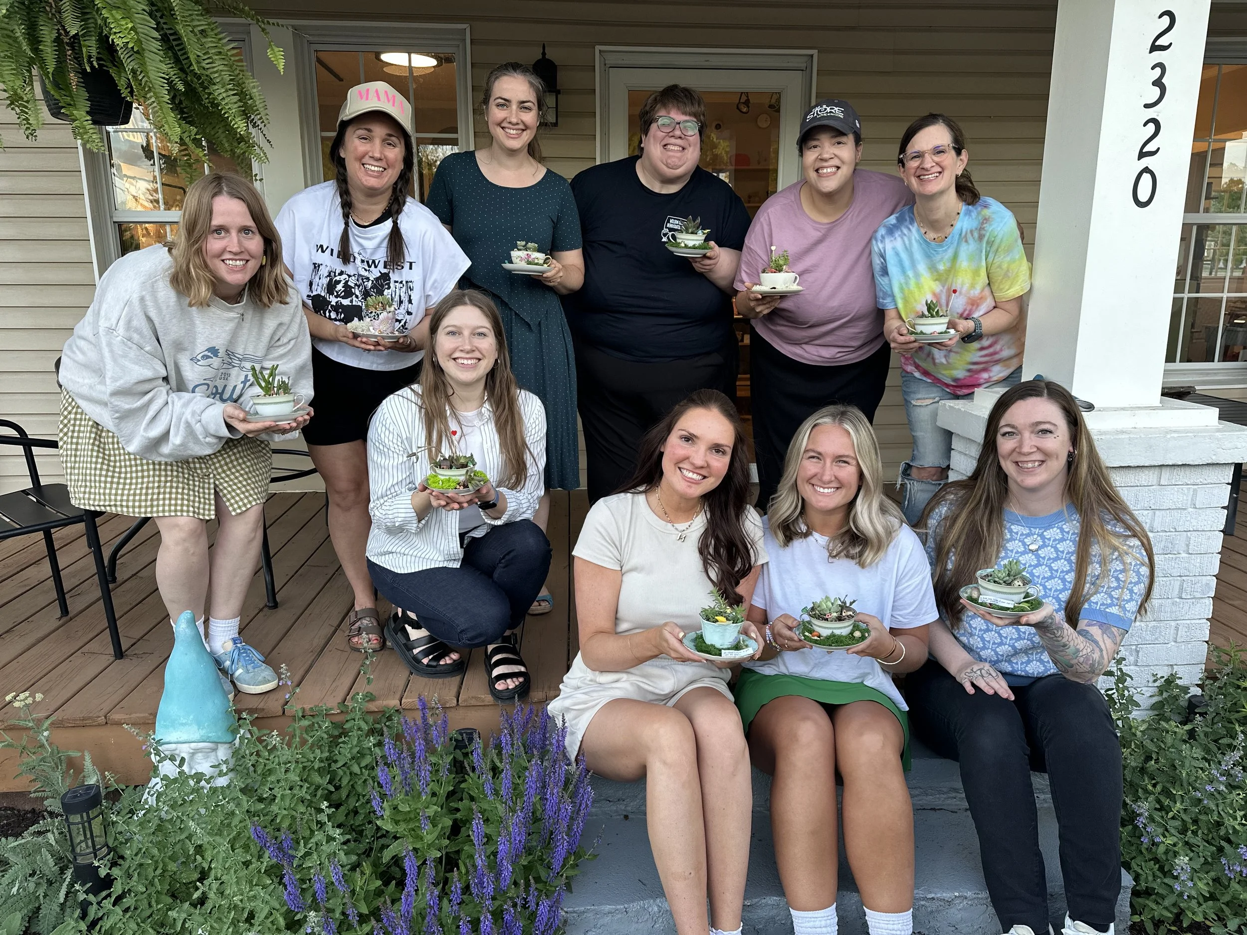 Enjoying time with friends