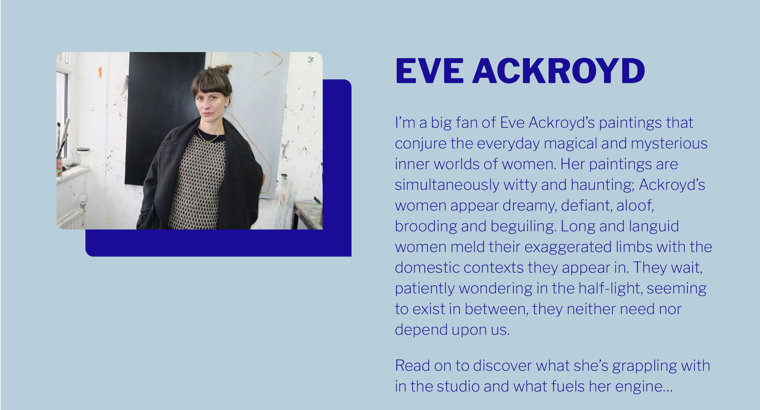 Interview with Ceri Hand, Artist Mentor Website — Eve Ackroyd