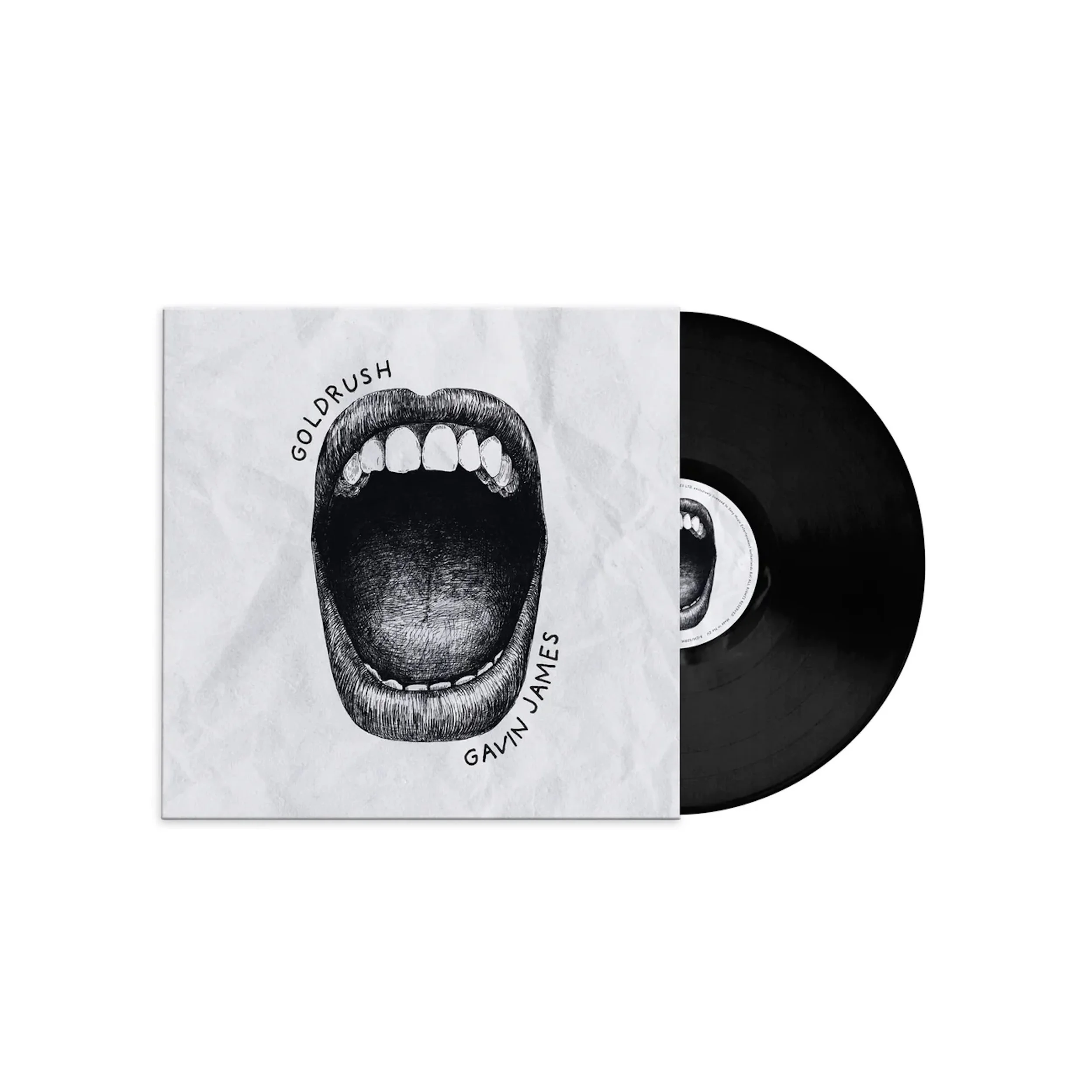 Gavin James 'Gold Rush' 12" Black Vinyl