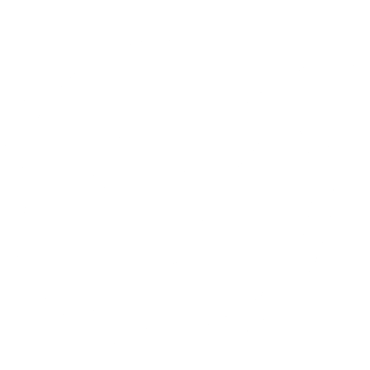 White checkmark icon for long-term care risk management and joint commision inside a circle on a dark blue background.