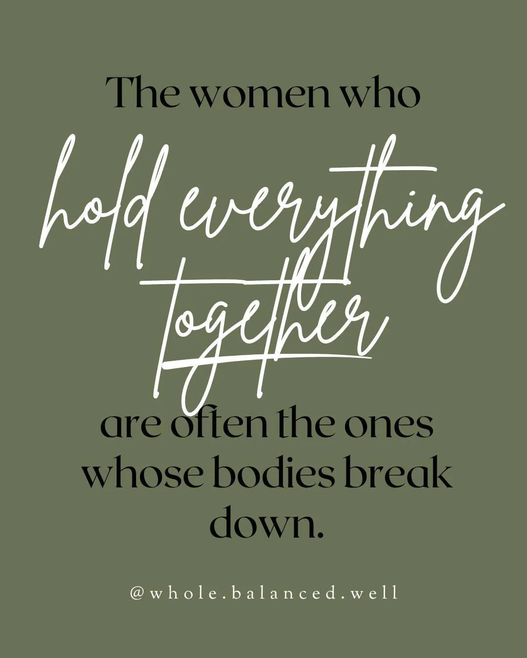 This is not about blaming your personality.
And it&rsquo;s not about saying you caused your illness.

It&rsquo;s about recognizing patterns your body adapted to in order to survive.

Many women I work with are:

&bull; Deeply compassionate
&bull; Hig