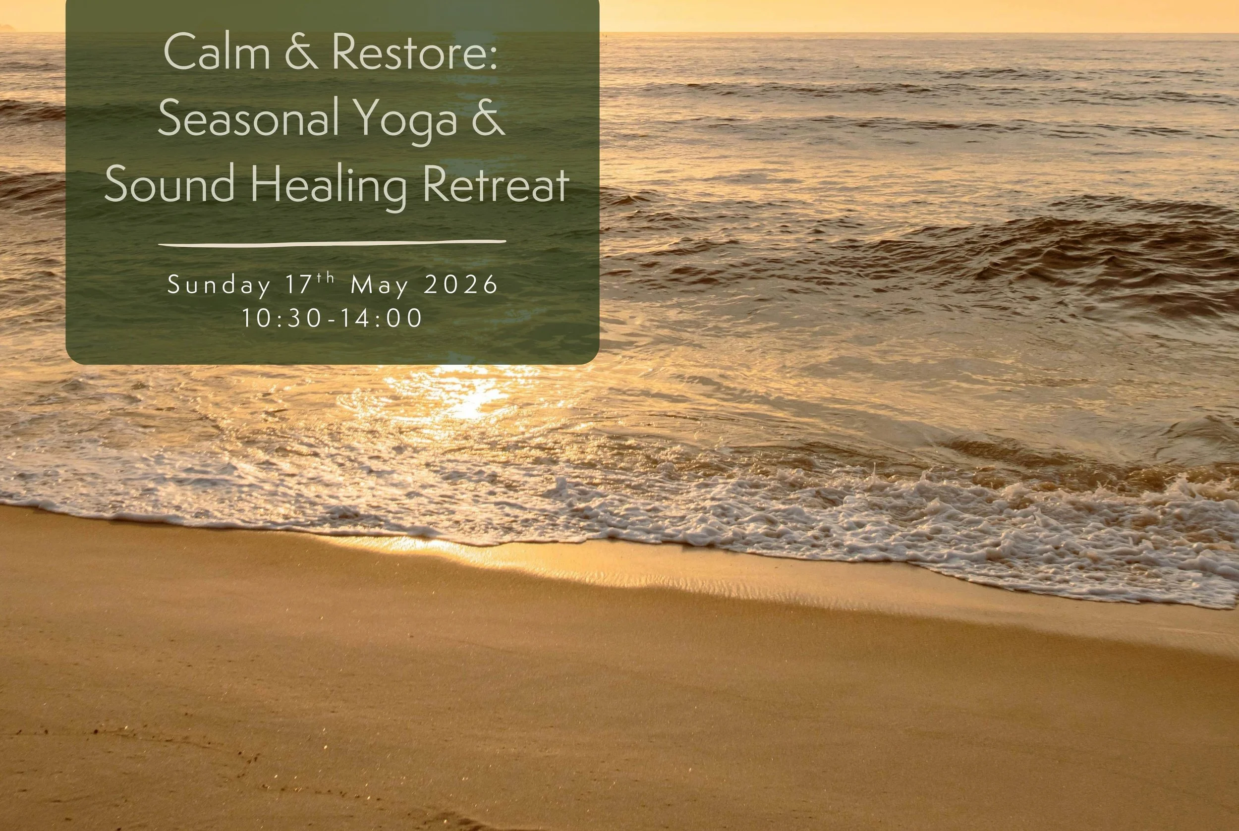 Calm &amp; Restore: Seasonal Yoga &amp; Sound Healing Retreat