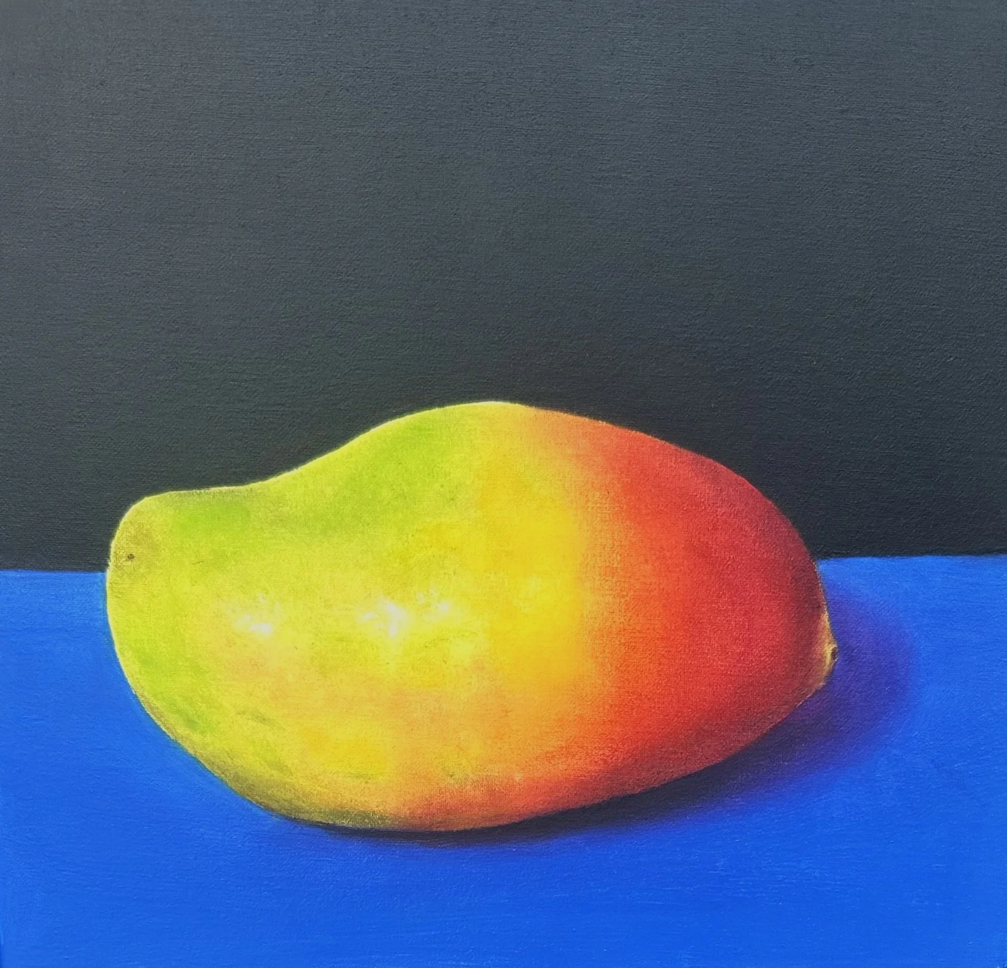La mangue
 Huile sur toile
 20x20 cm