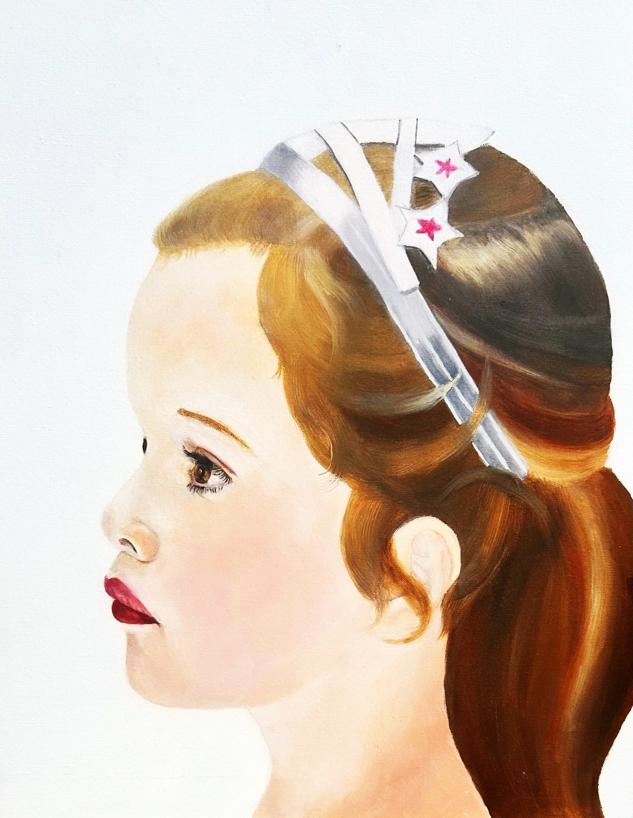 Princesse (collection privée)
 Huile sur toile
 48x36 cm