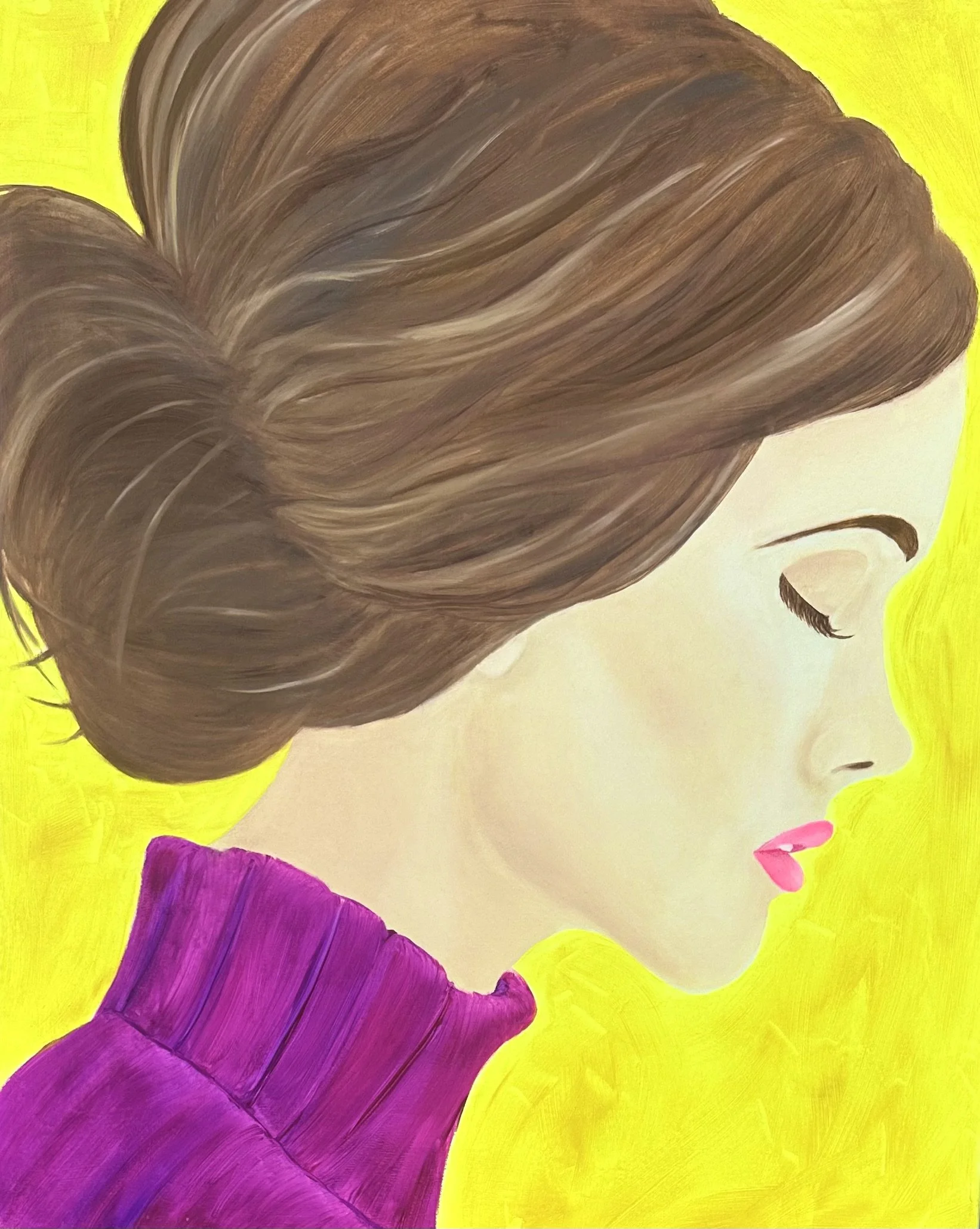 Le songe
 Huile sur toile
 73x60 cm